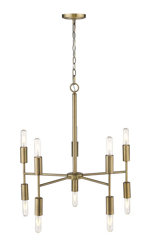 Perret 26 Inch 10 Light Chandelier by Trend Lighting