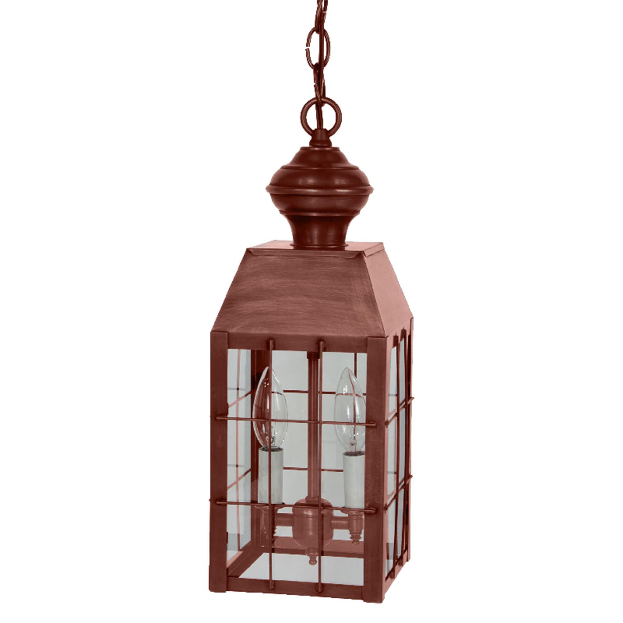 Woodcliffe 17 Inch 2 Light Outdoor Hanging Lantern,