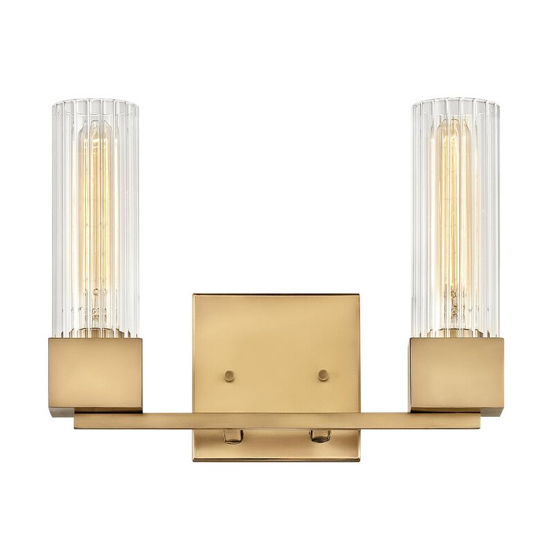 Xander 13 Inch 2 Light Bath Vanity Light by Hinkley