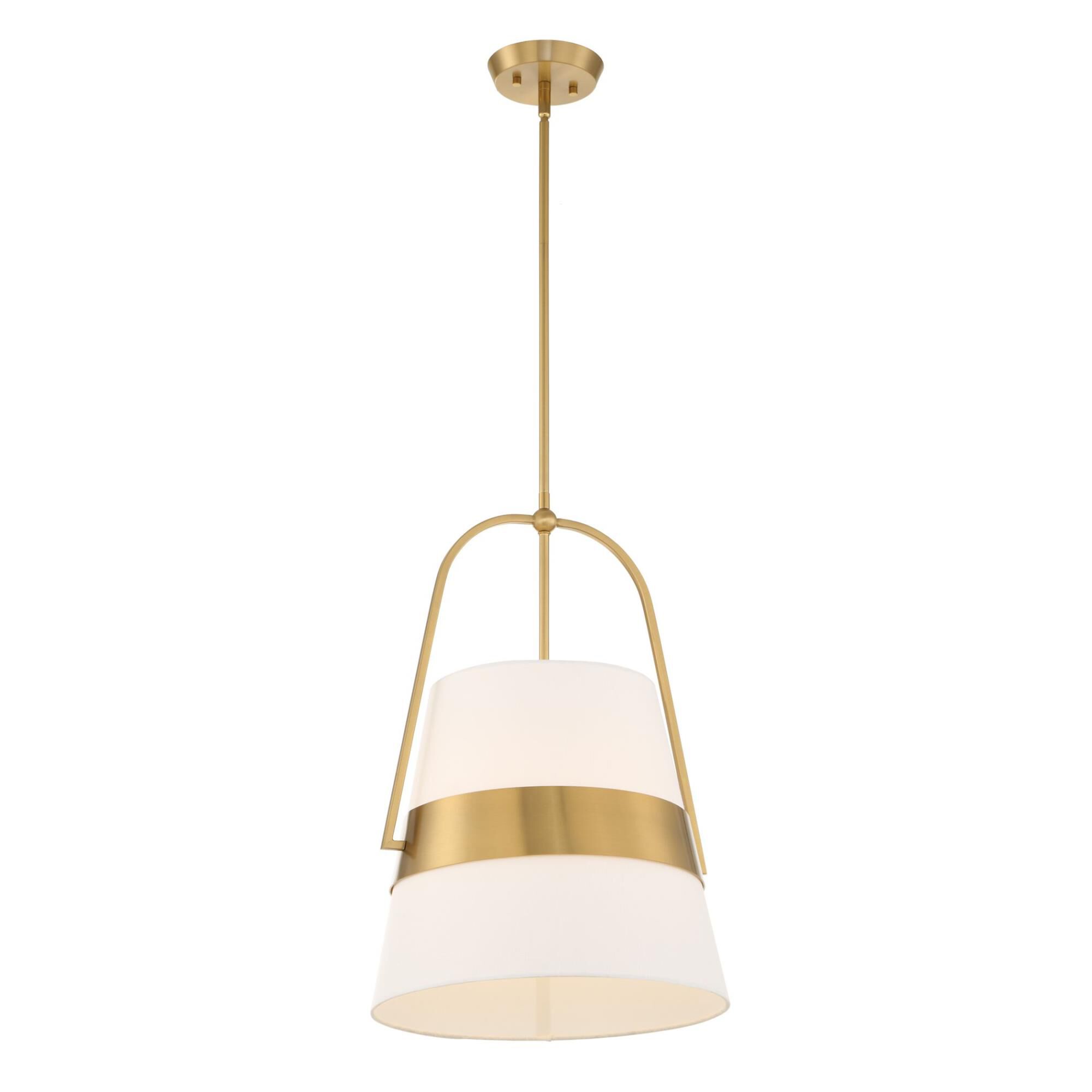 Sergio Orozco Designs Harness 15 Inch Large Pendant by Uttermost