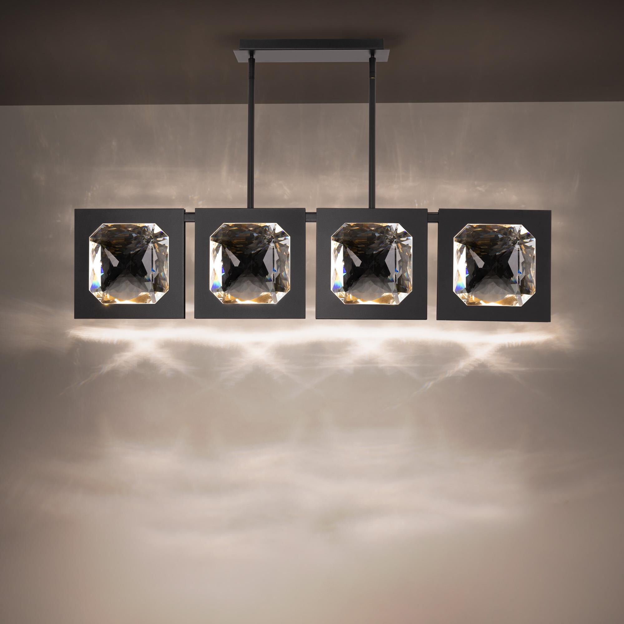 Enchante 4 Inch Linear Suspension Light by Schonbek Beyond