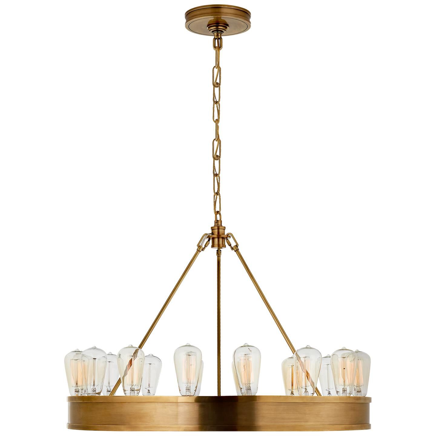 Shown in Natural Brass finish