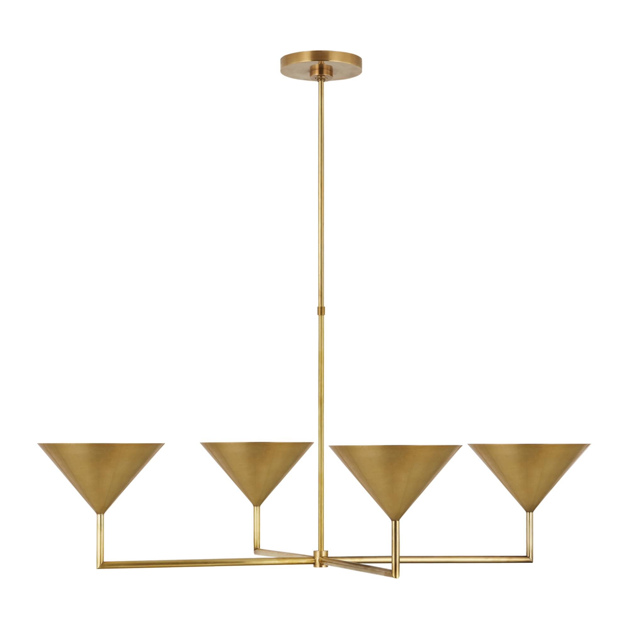 Shown in Hand-Rubbed Antique Brass finish