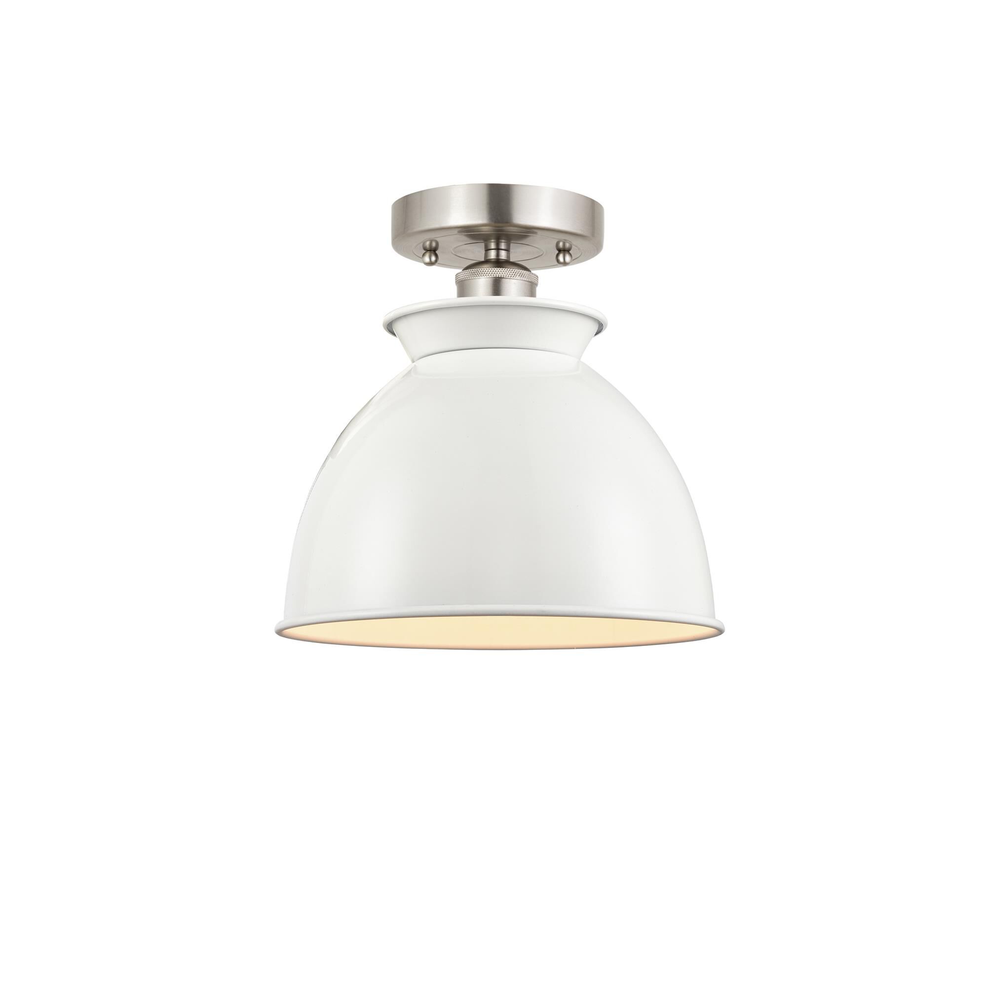 Bruno Marashlian Adirondack 8 Inch 1 Light Semi Flush Mount by Innovations Lighting