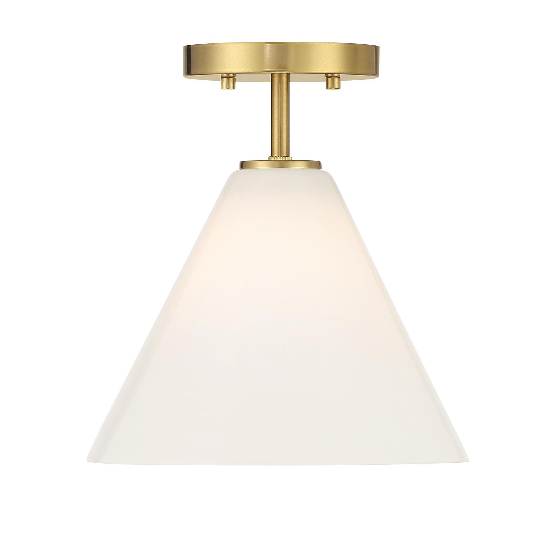 Blair 10 Inch Semi Flush Mount by Savoy House