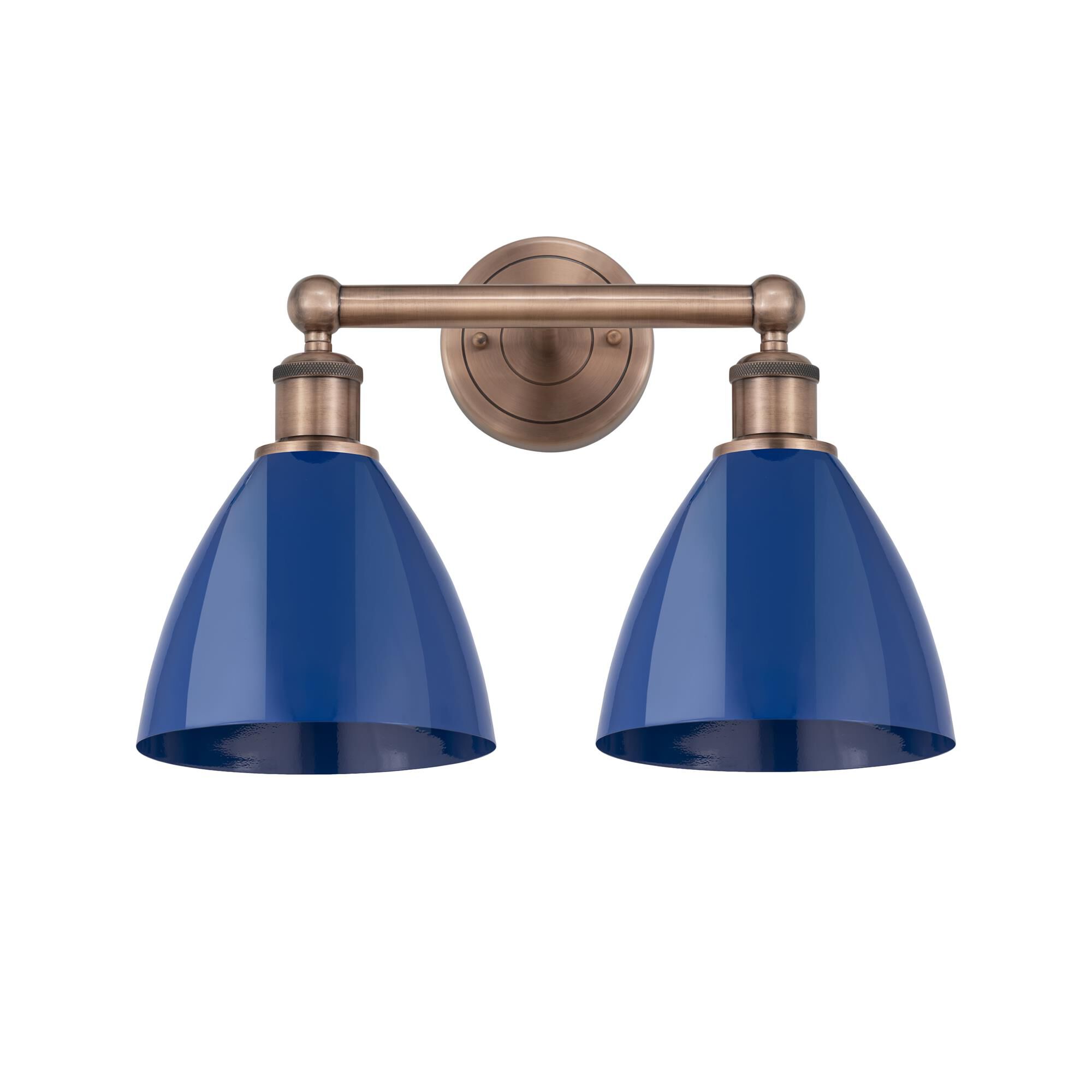 Bruno Marashlian Plymouth Dome 16 Inch 2 Light Bath Vanity Light by Innovations Lighting