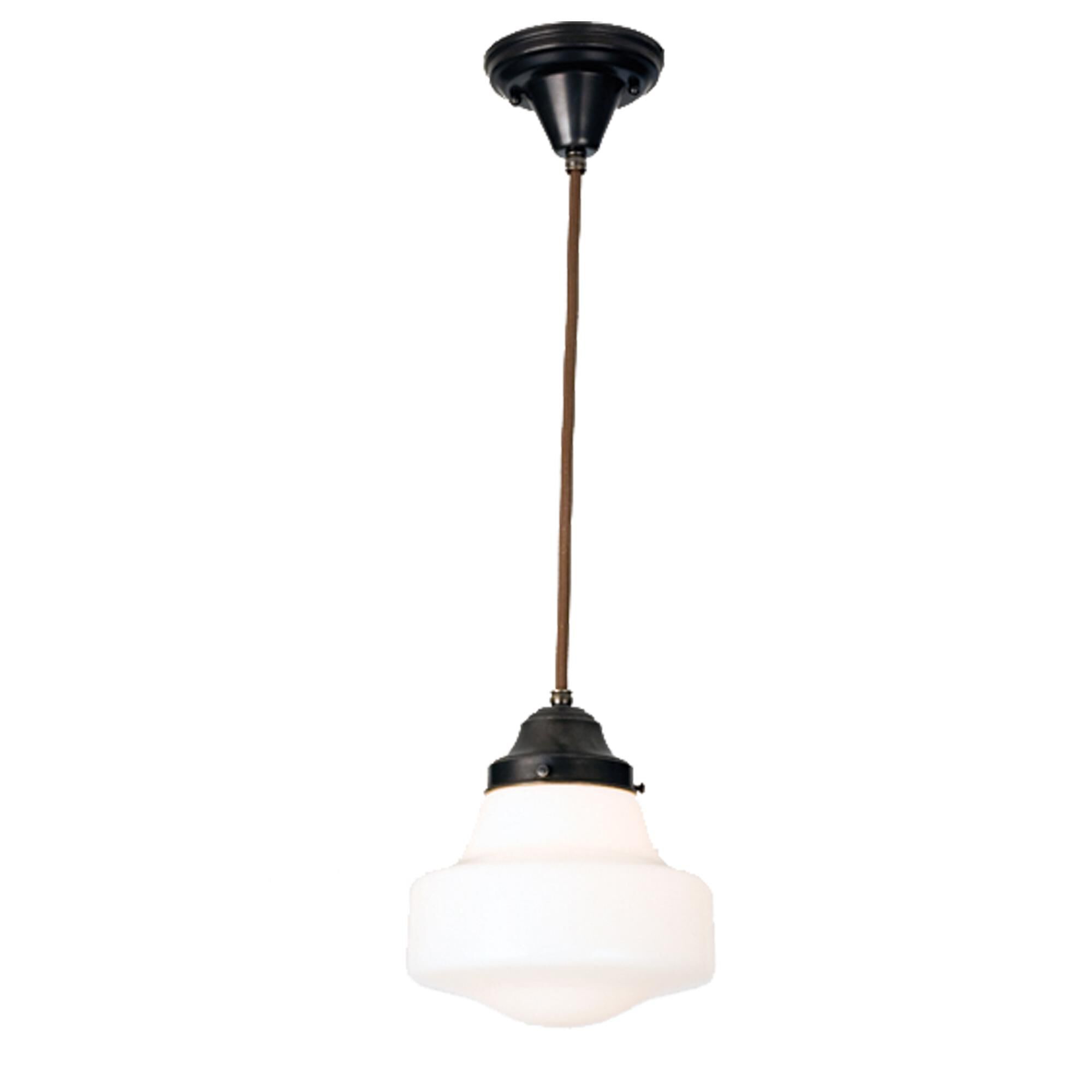 Schoolhouse With Classic Globe 9 Inch Mini Pendant by Meyda Lighting