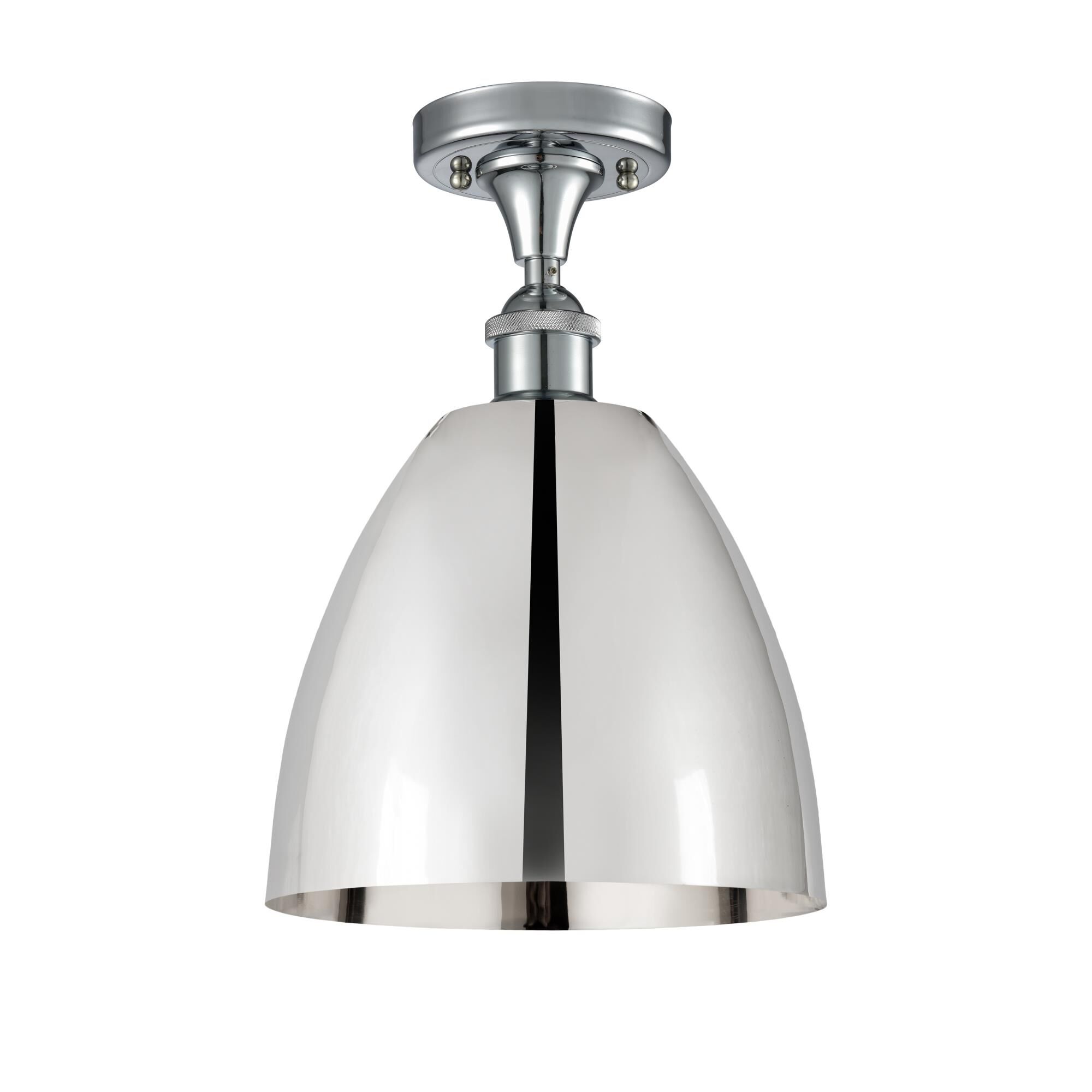 Bruno Marashlian Ballston Dome 9 Inch 1 Light Semi Flush Mount by Innovations Lighting