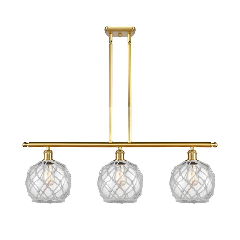 Bruno Marashlian Farmhouse Rope 36 Inch Linear Suspension Light by Innovations Lighting
