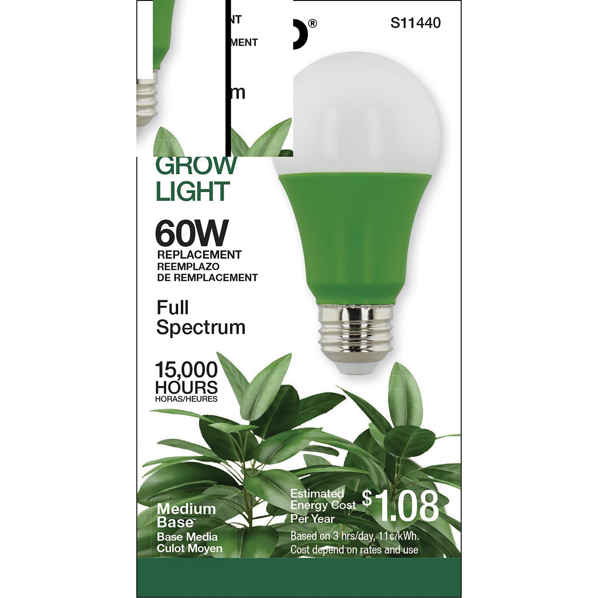 9 Watt A19 LED Light Bulb by Satco