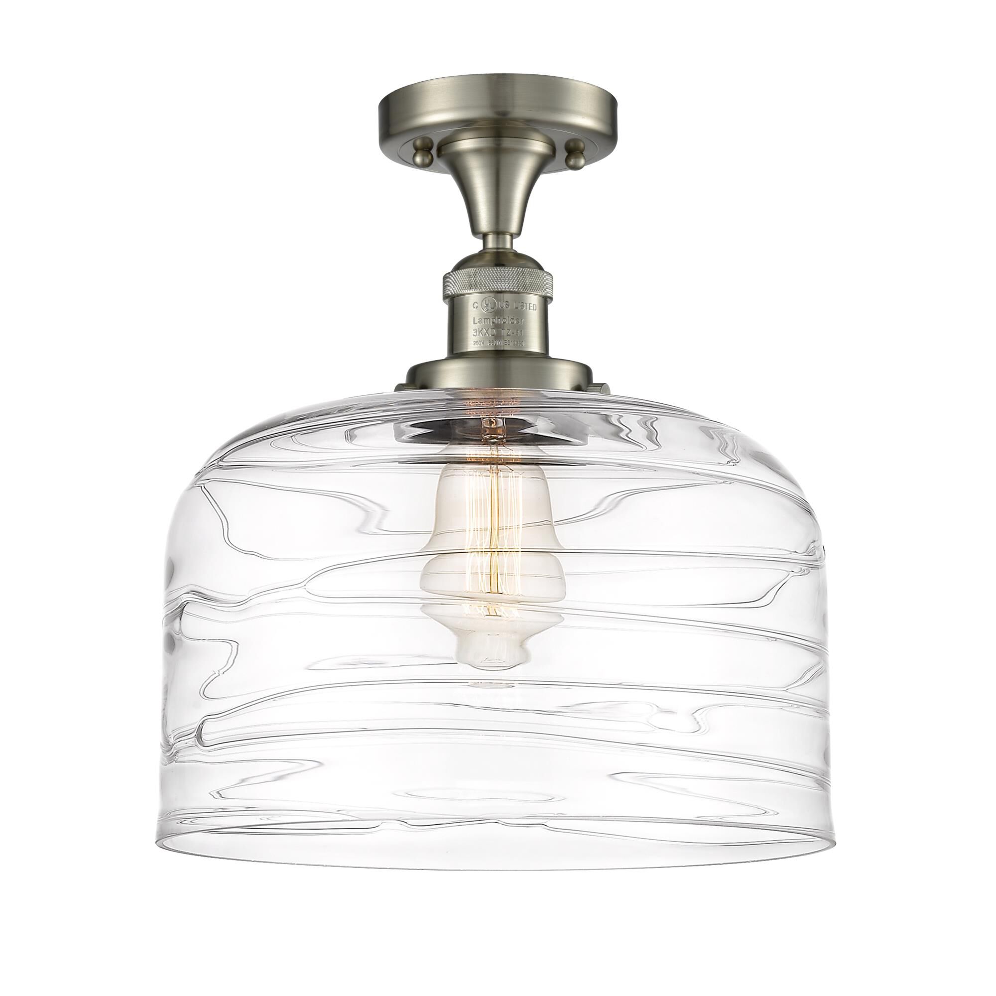 Bruno Marashlian Bell 12 Inch 1 Light Semi Flush Mount by Innovations Lighting