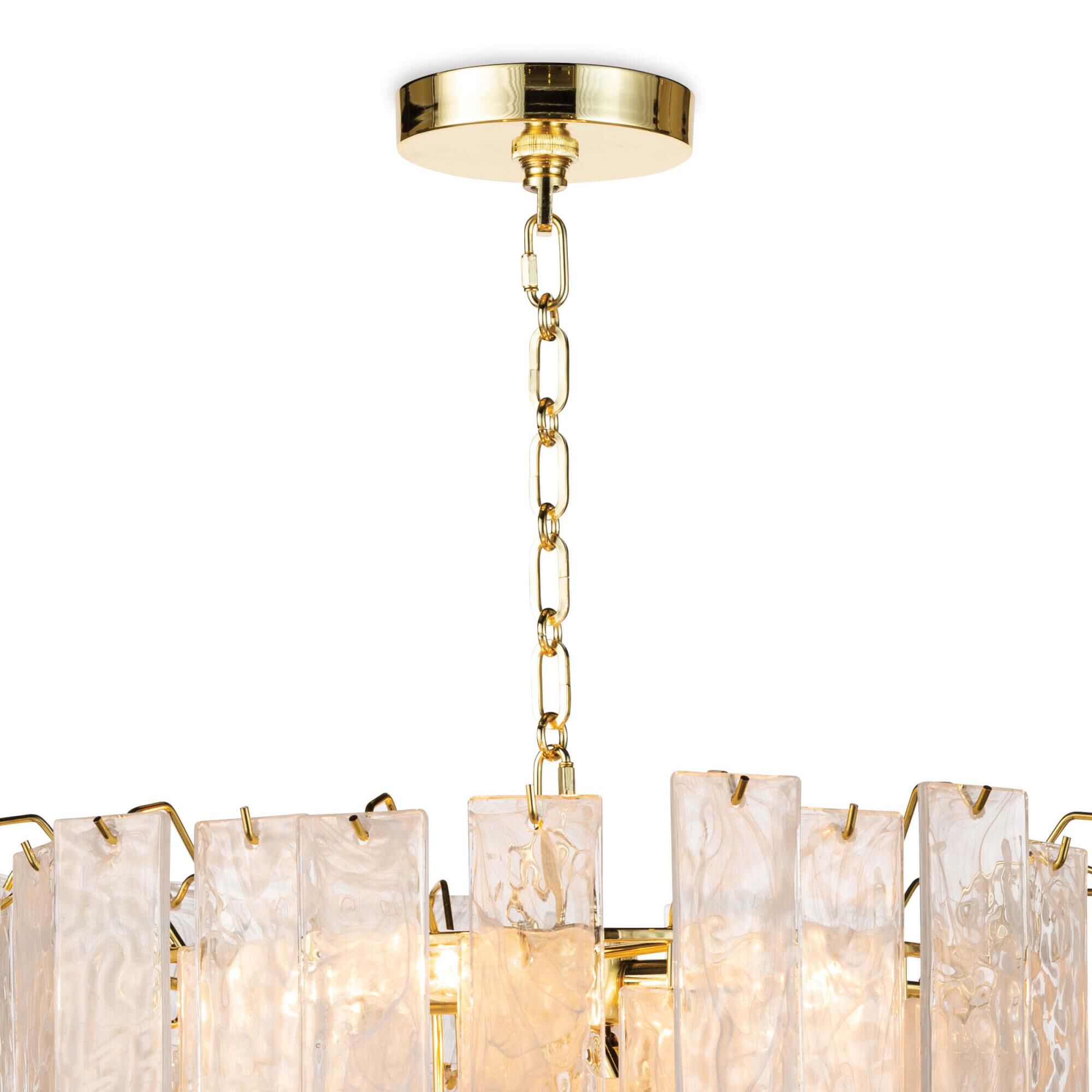 Glacier 21 Inch Mini Chandelier by Regina Andrew