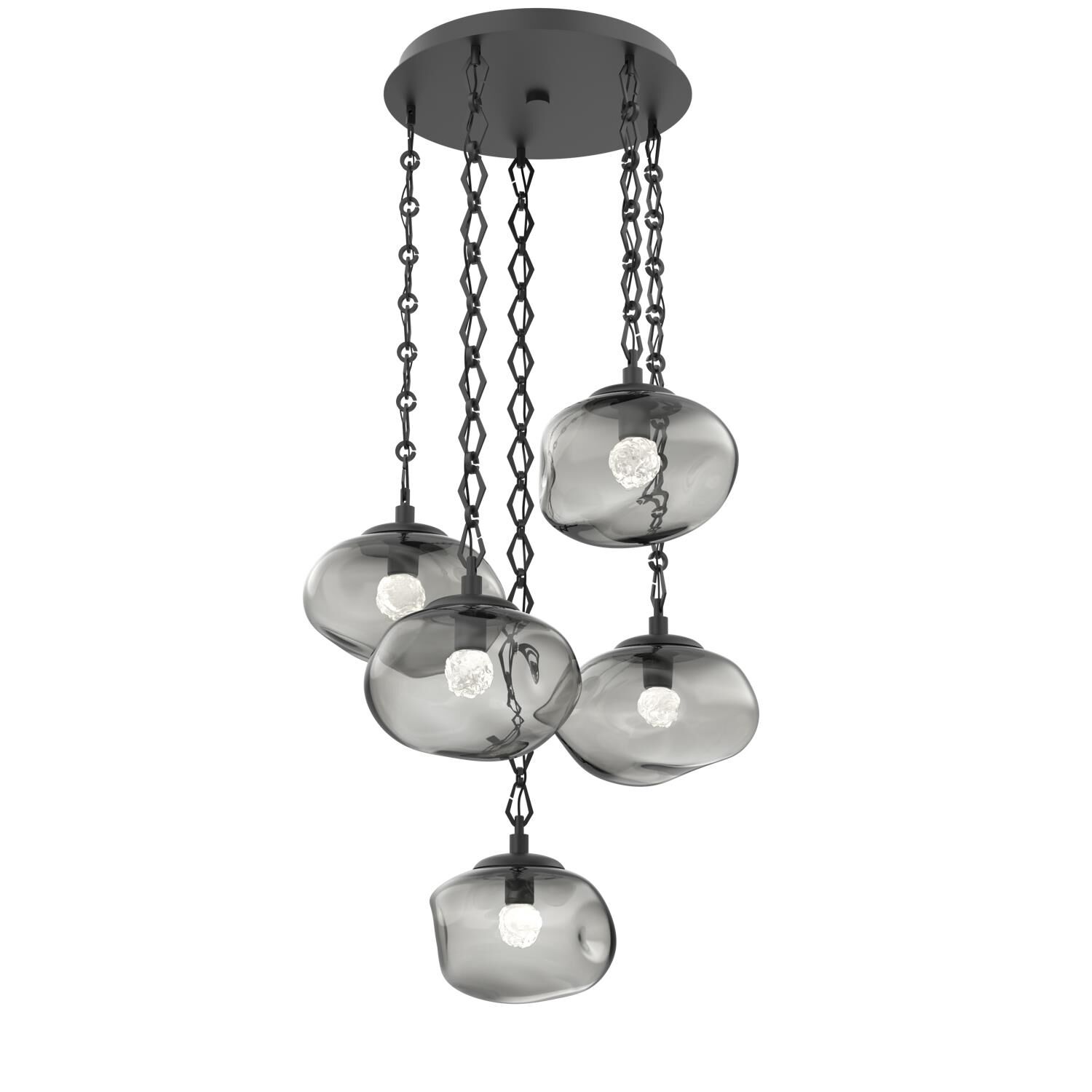 Levi Wilson Nova Led 24 Inch Multi Light Pendant by Hammerton Studio