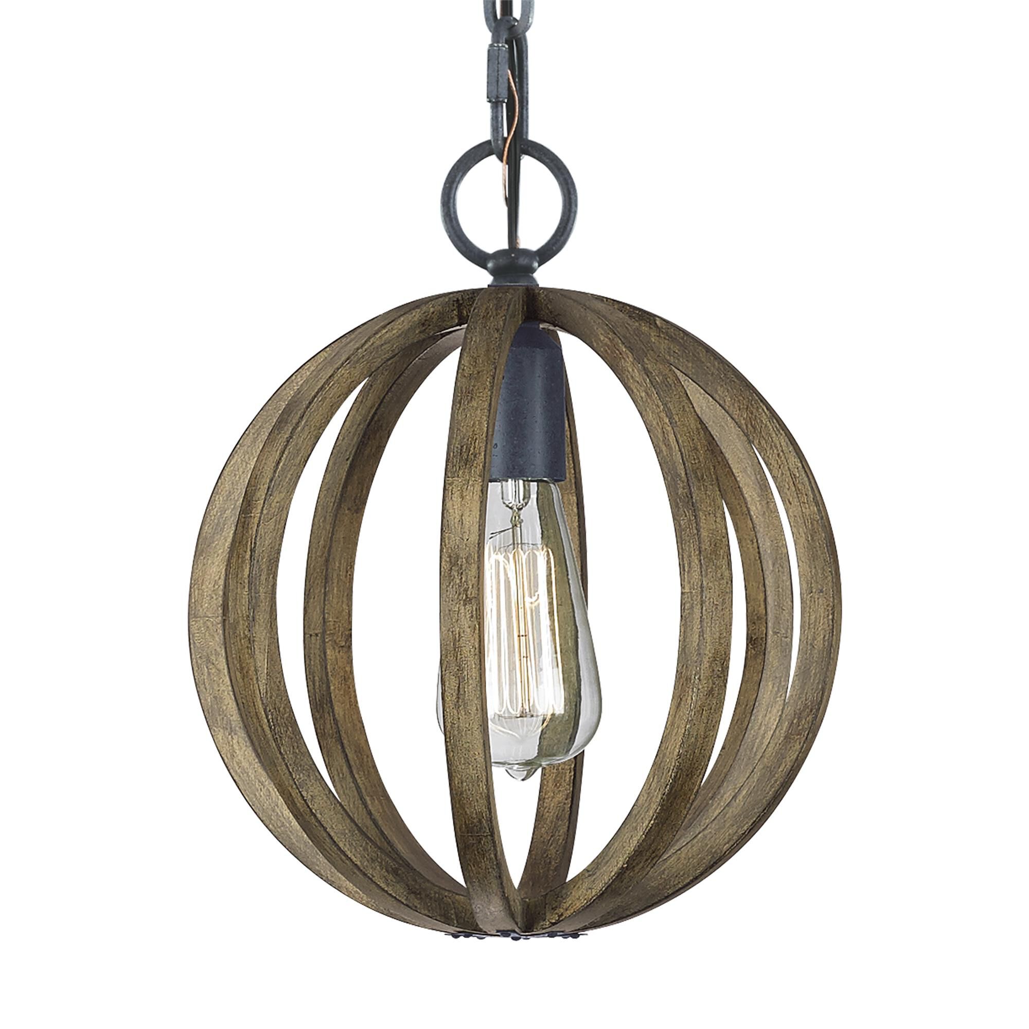 Shown in Weathered Oak Wood - Antique Forged Iron finish