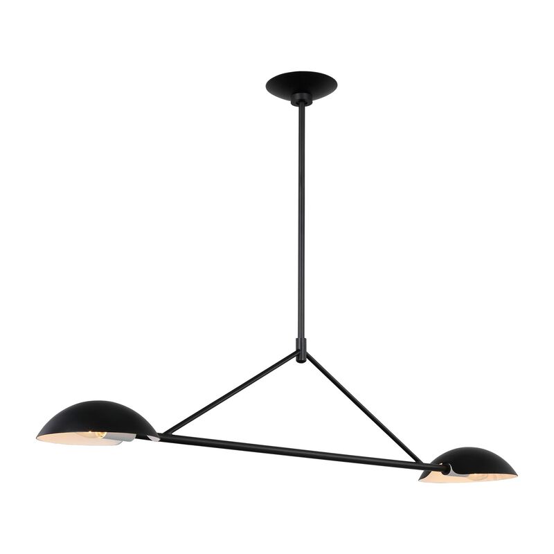 Ellen DeGeneres Nevel Medium Linear Chandelier by Visual Comfort Studio