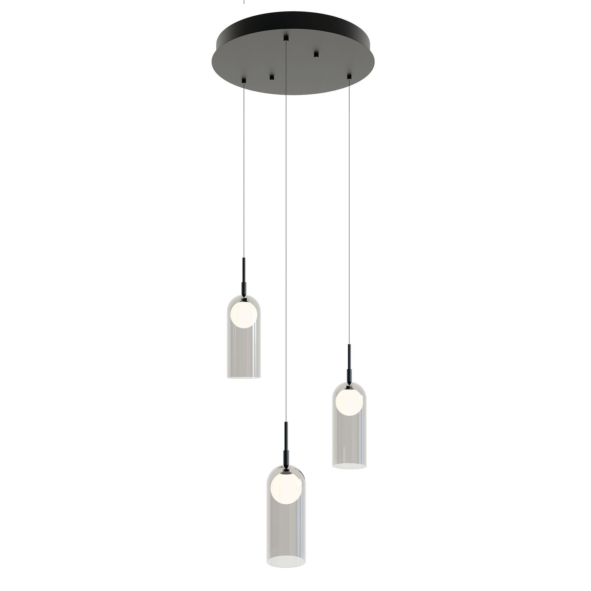 Kiran 18 Inch 3 Light LED Multi Light Pendant by AFX Lighting