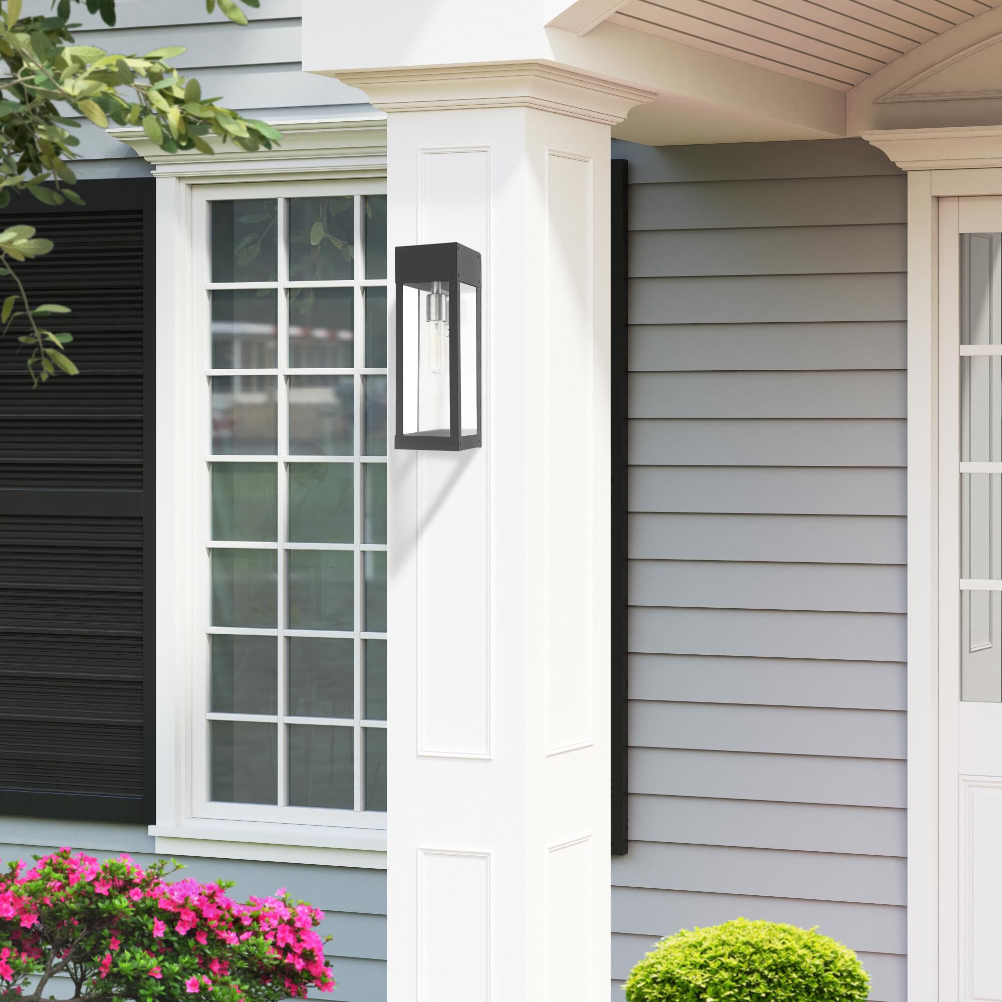 Barrett 15 Inch Tall 1 Light Outdoor Wall Light by Livex Lighting