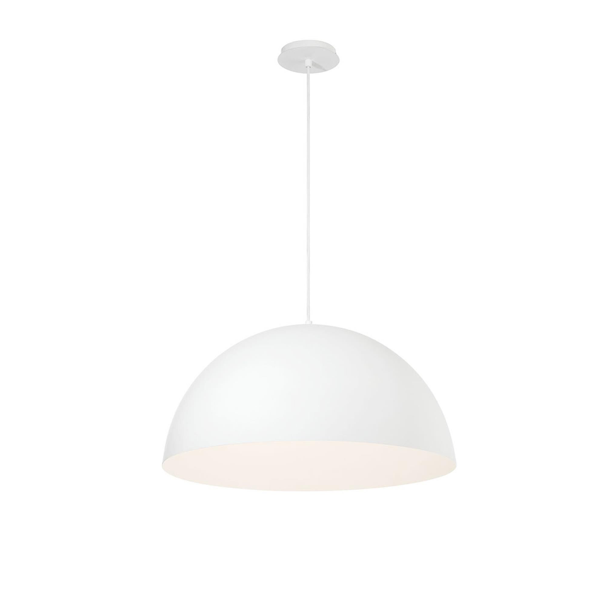 Shown in White finish and White Steel shade