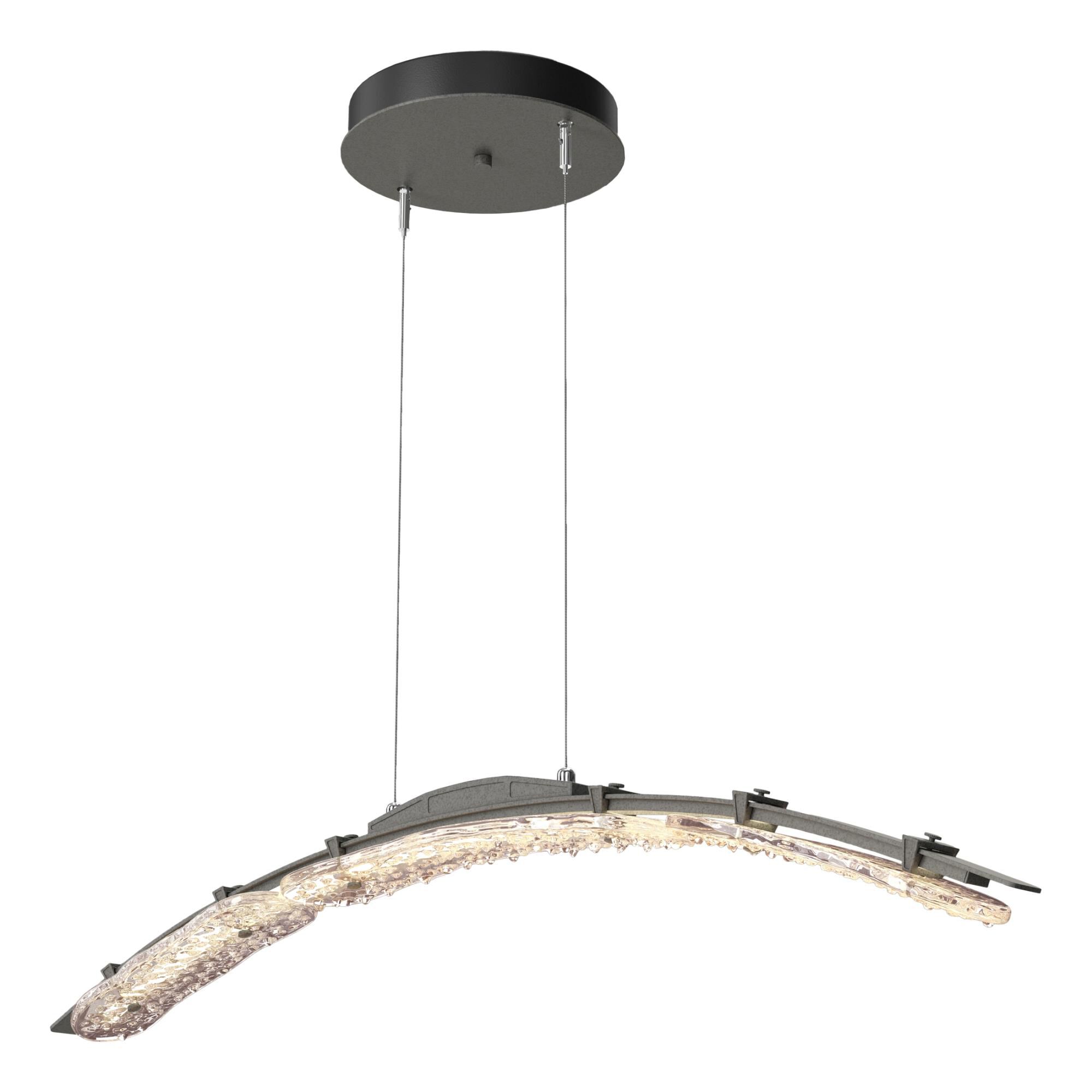 Glissade Mini Pendant by Hubbardton Forge