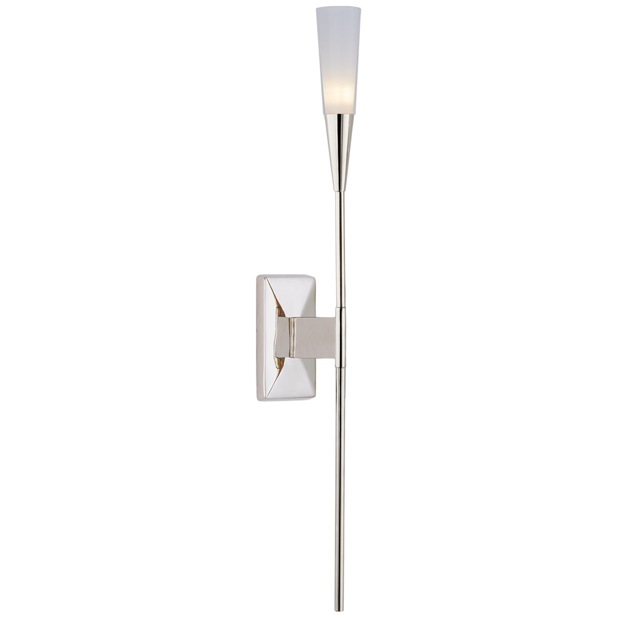 Shown in Polished Nickel finish and No Option shade