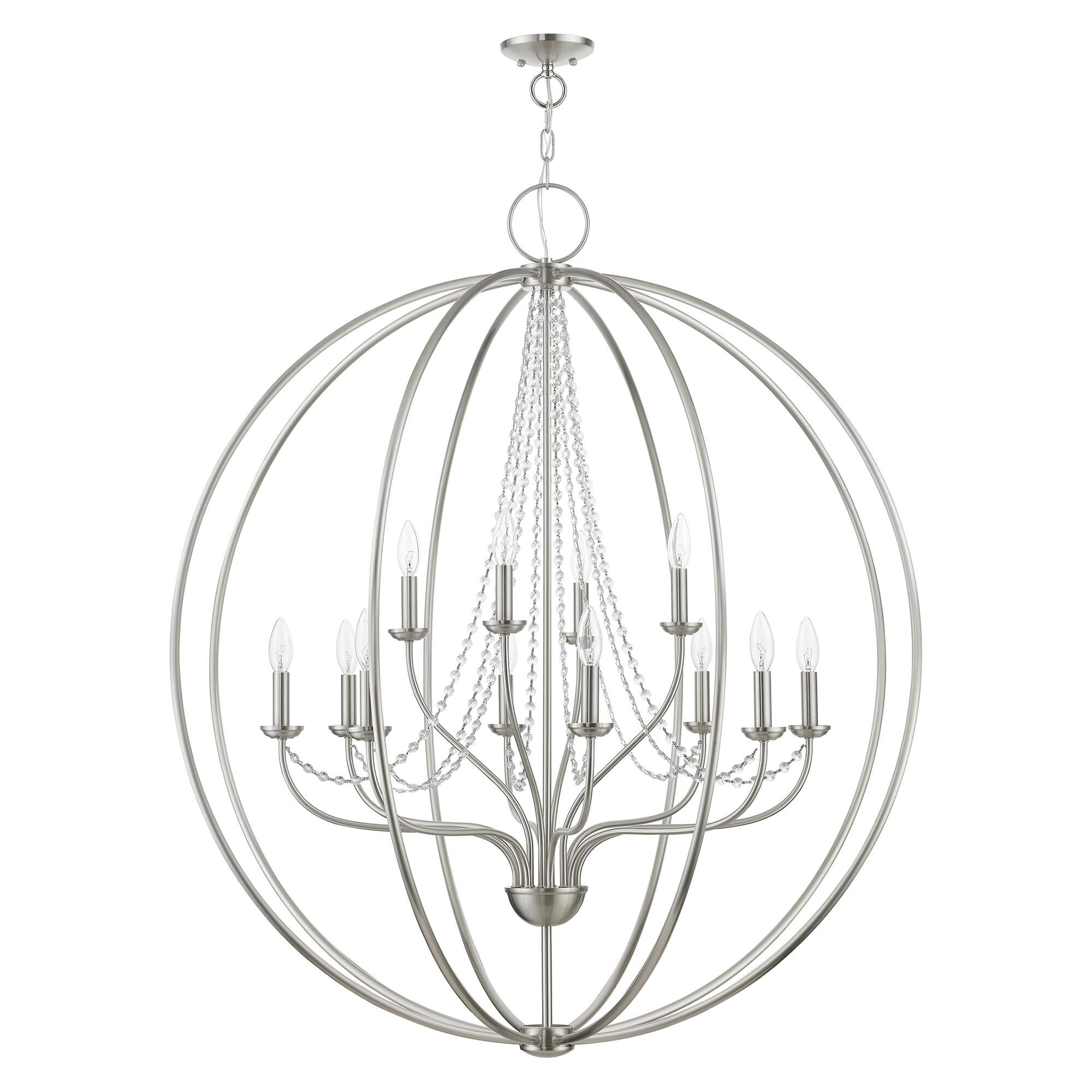 Arabella 40 Inch Cage Pendant by Livex Lighting