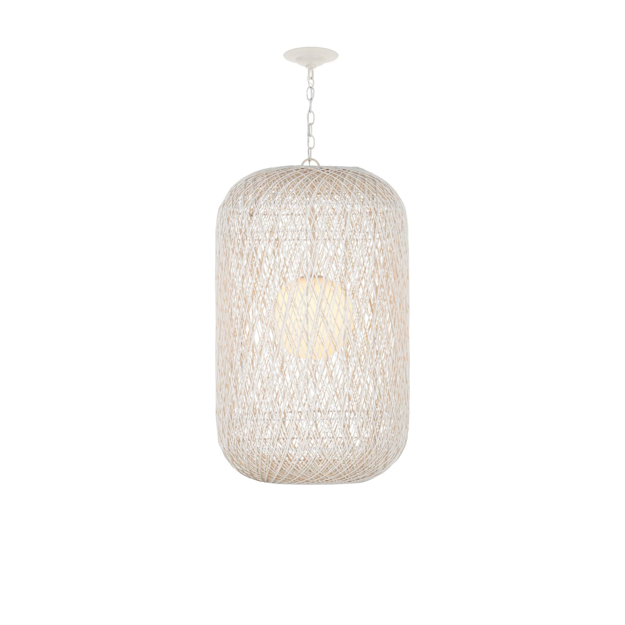 Cocoon 21 Inch Large Pendant by Currey and Company