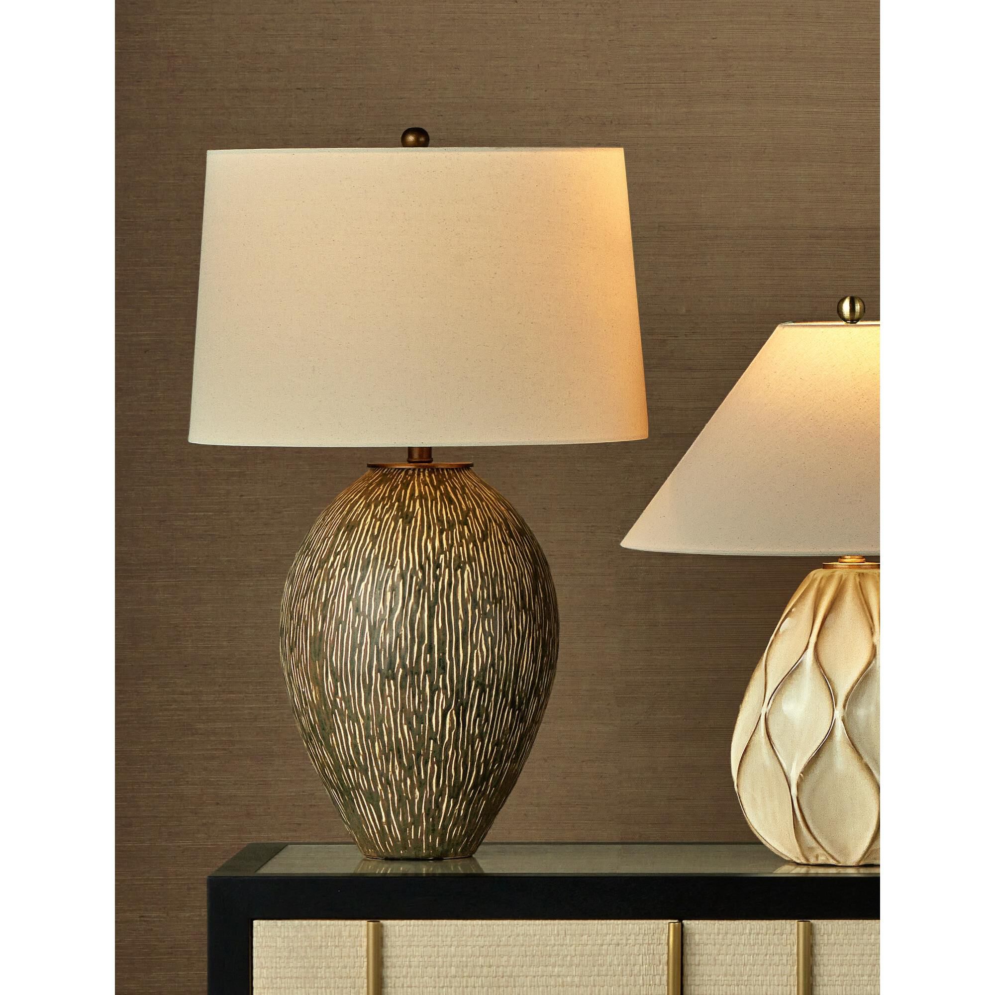 Hildreth 30 Inch Table Lamp by Currey and Company