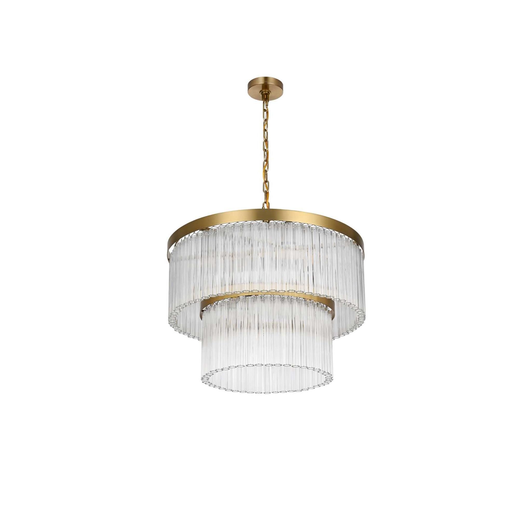 Shown in Satin Gold finish and Rc crystal