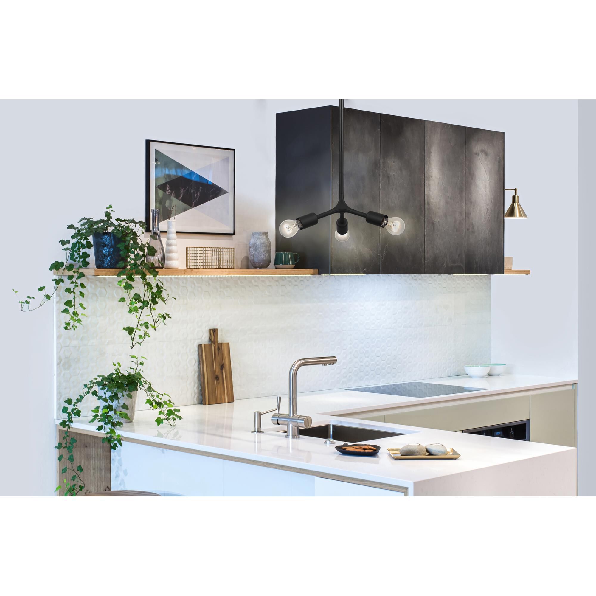 Eglo Bocadella 13 Inch 3 Light Multi Light Pendant by Eglo Lighting