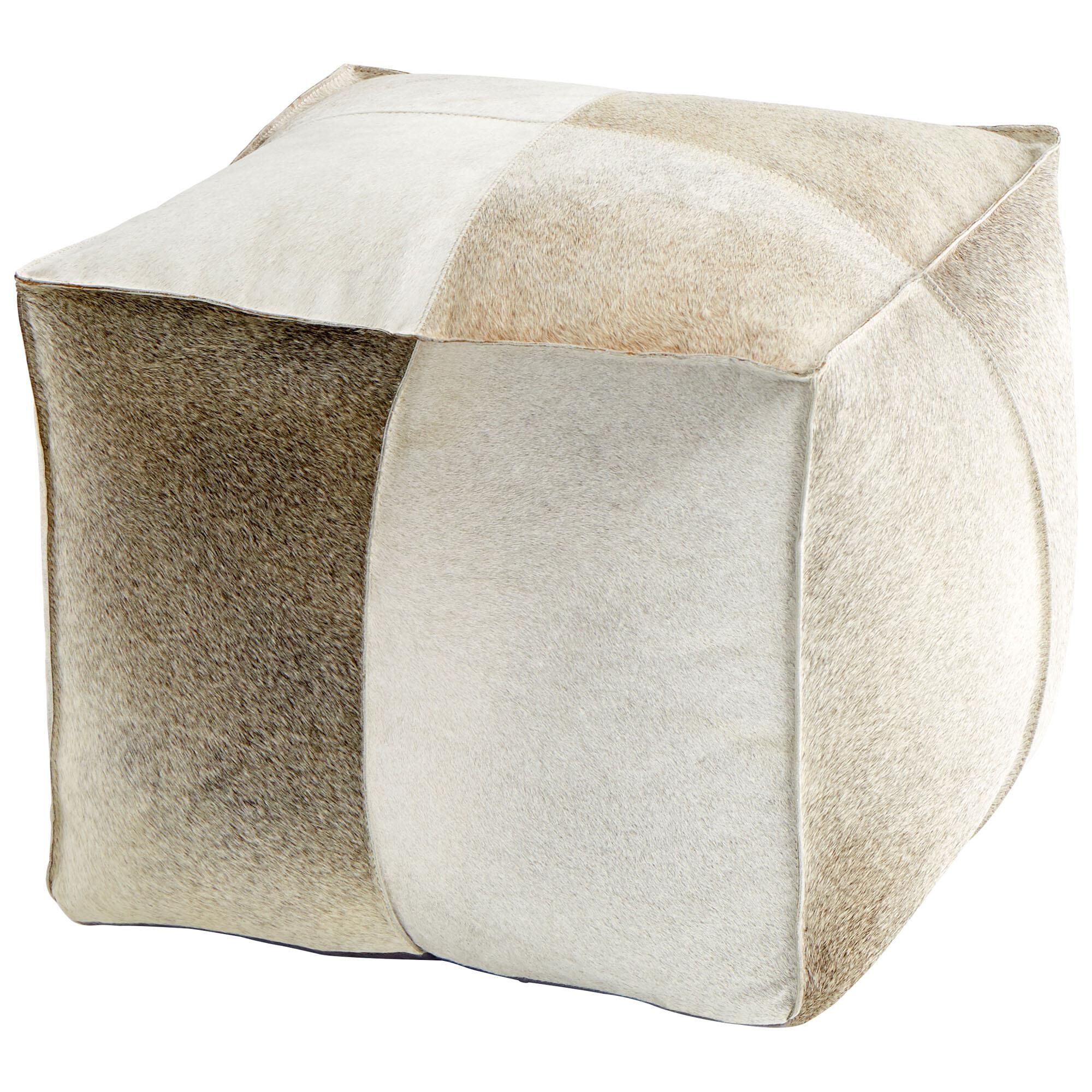 Brixton Pouf Ottoman by Cyan Designs