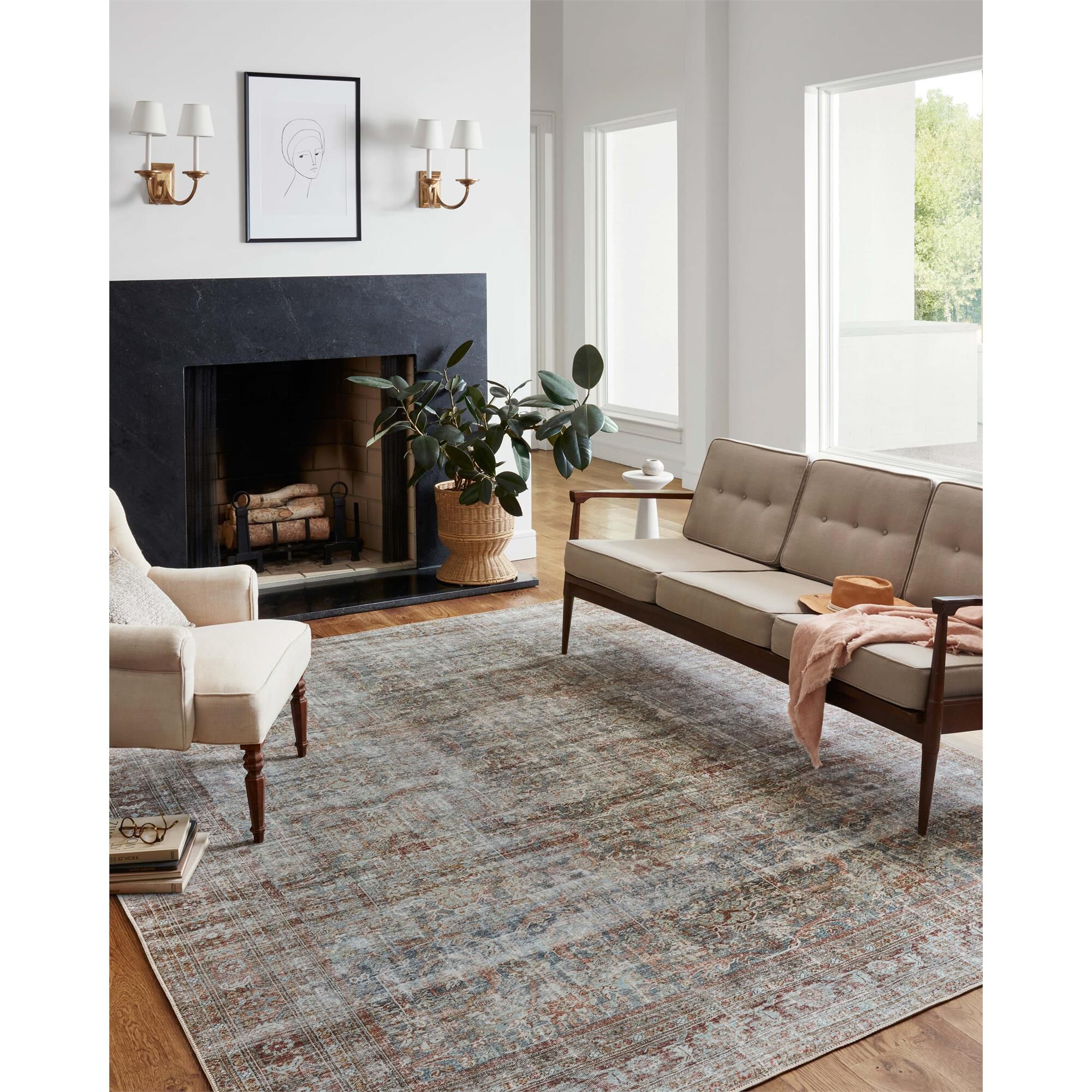 Chris Loves Julia x Loloi JULES Area Rug,