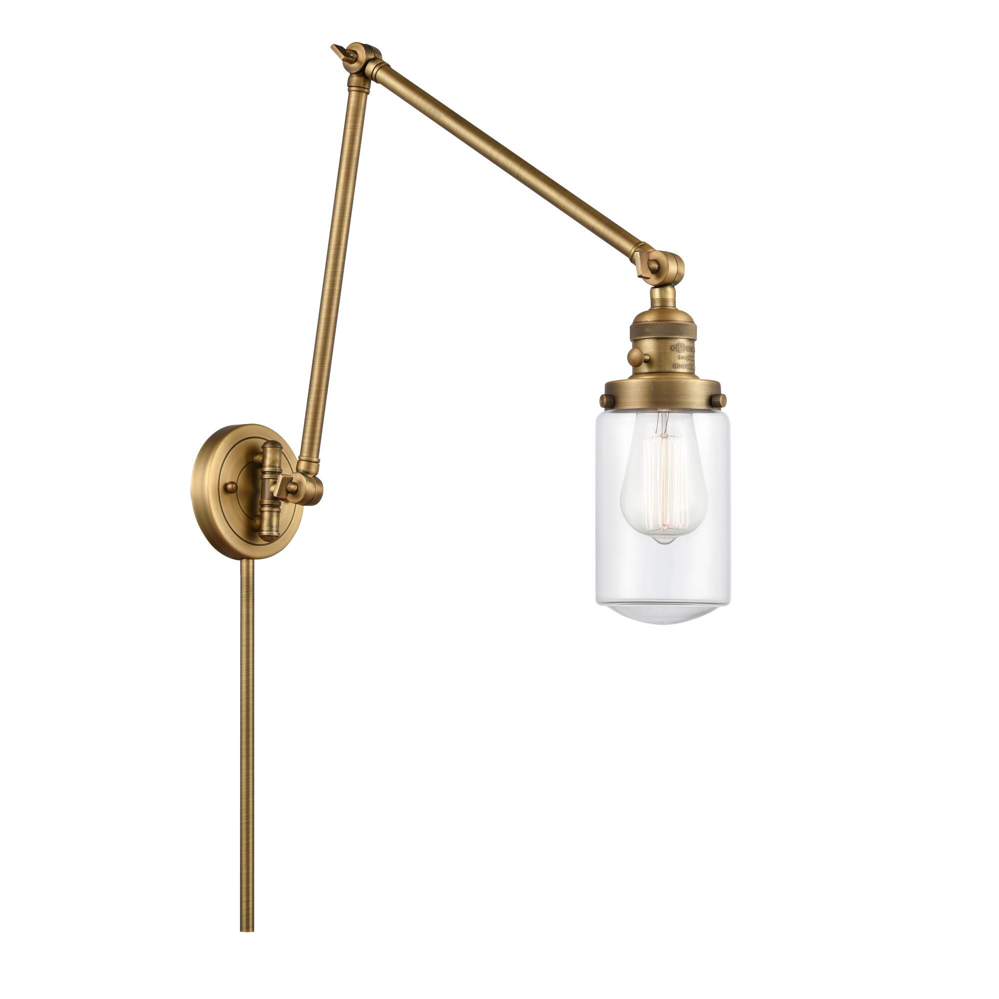 Bruno Marashlian Dover Wall Swing Lamp by Innovations Lighting