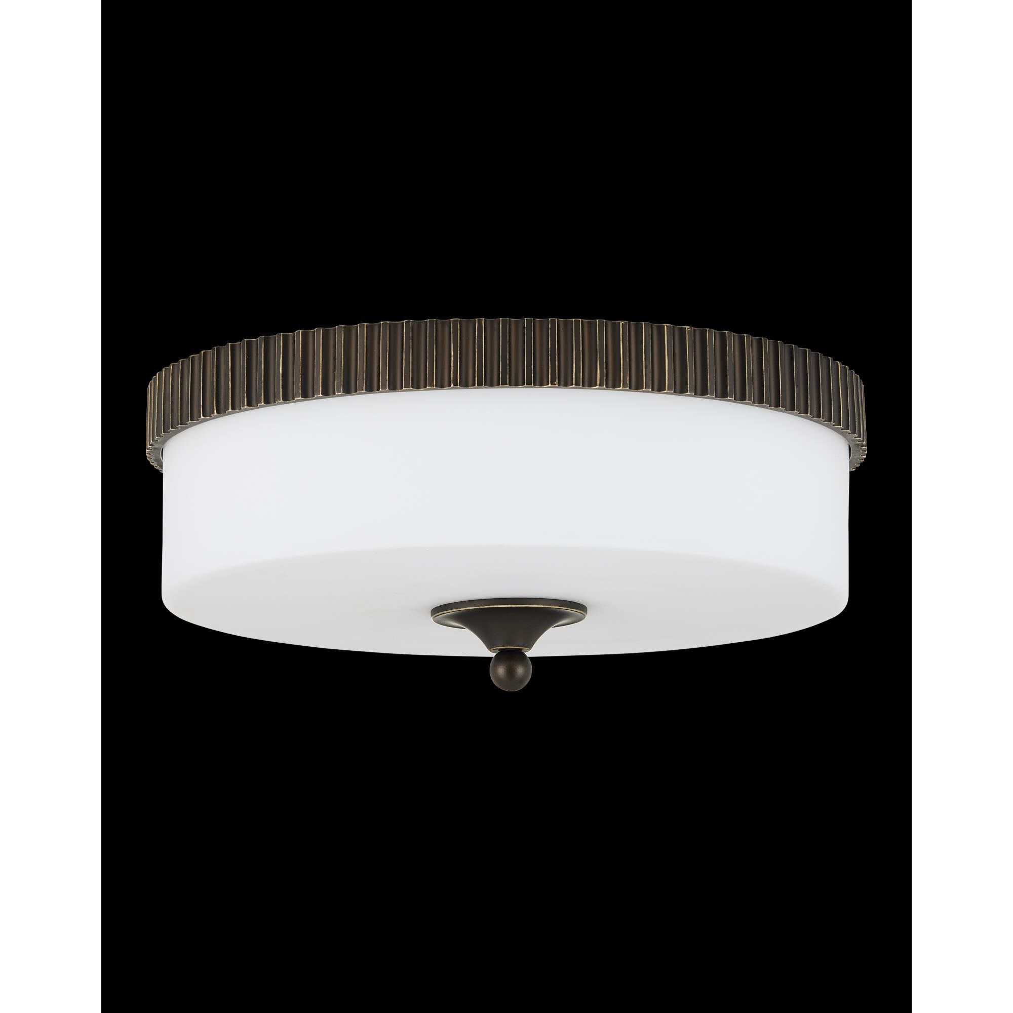 Barry Goralnick Bryce 16 Inch Flush Mount by Currey and Company