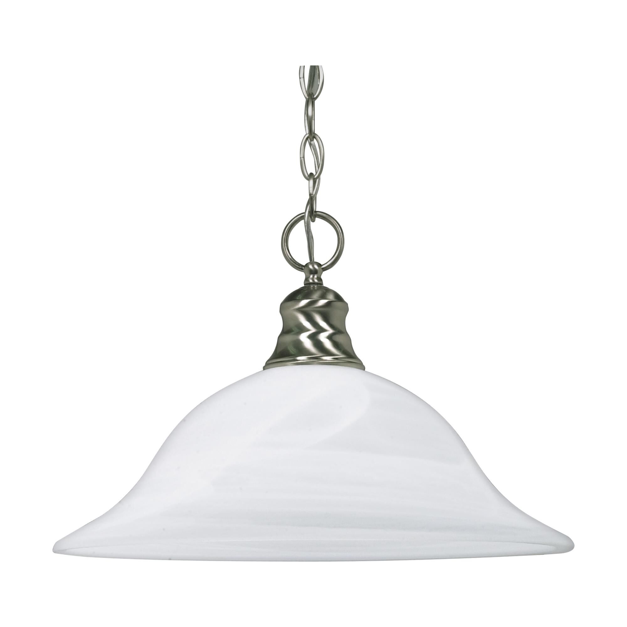Alabaster 16 Inch Large Pendant by Nuvo Lighting - Clearance