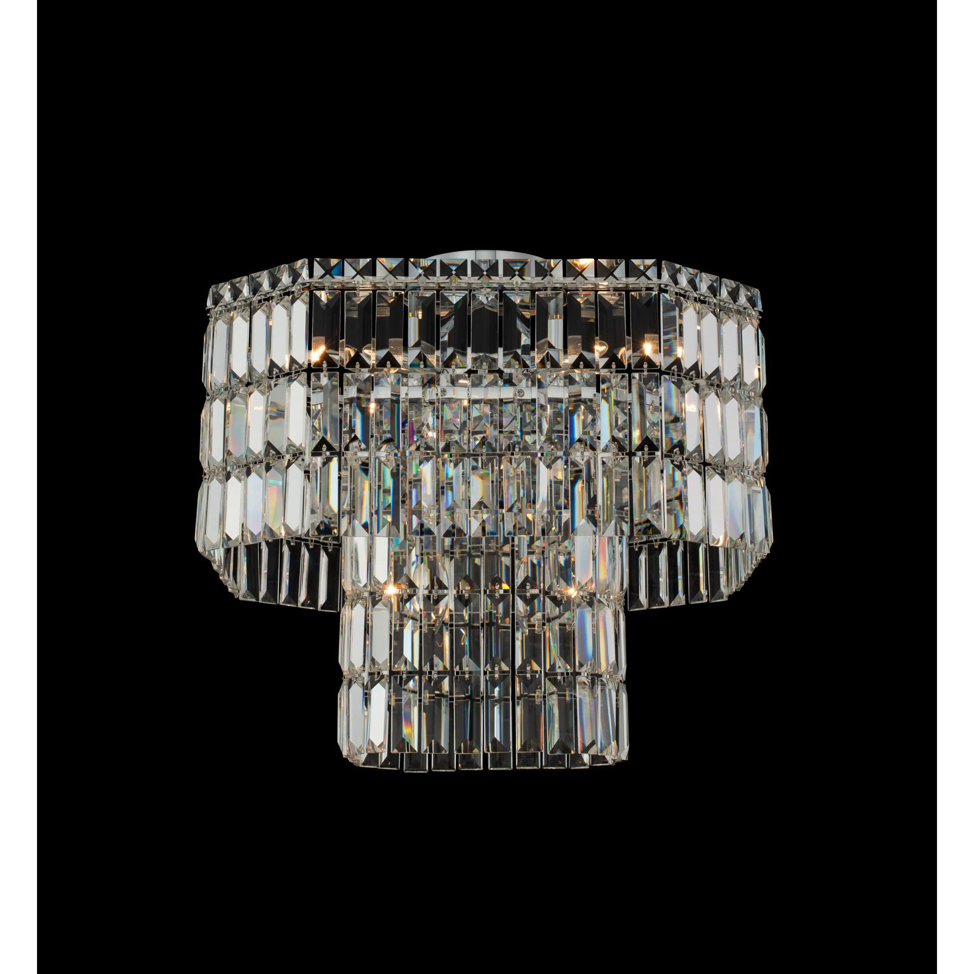 Livelli 18 Inch 6 Light Semi Flush Mount by Allegri