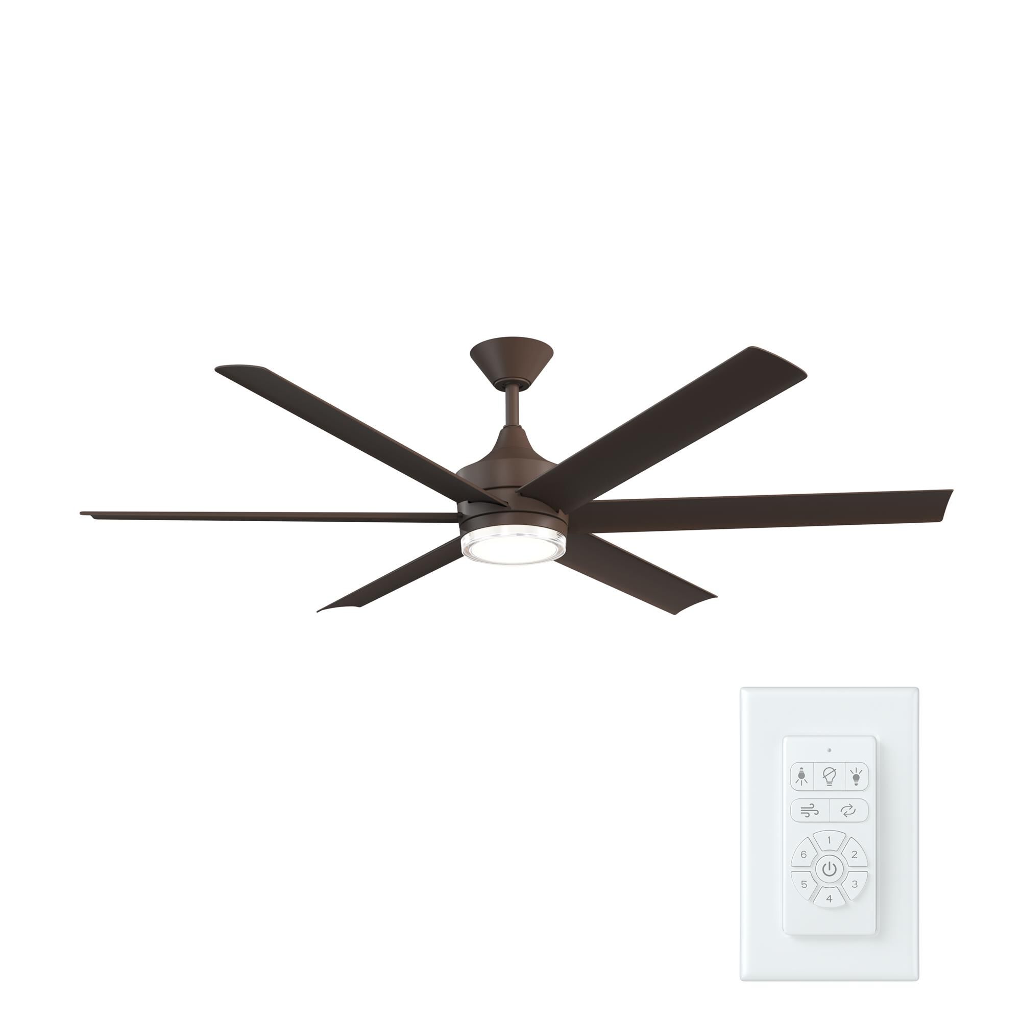 Shown in Satin Natural Bronze finish and Clear Polycarbonate with Inside Frosted Acrylic glass