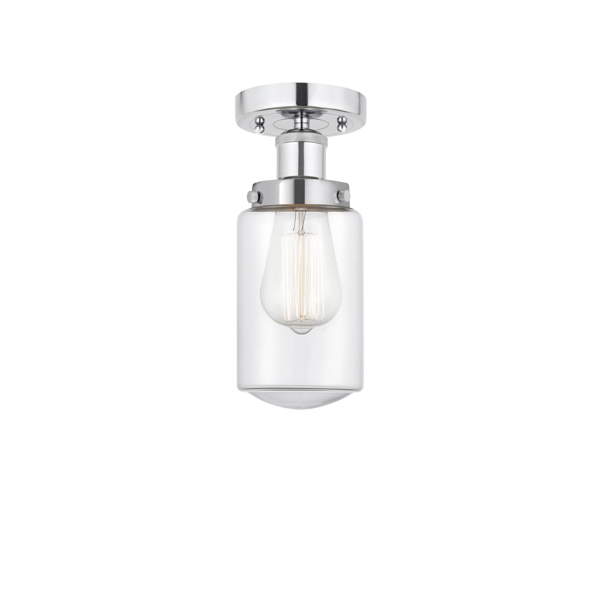 Bruno Marashlian Dover 6 Inch 1 Light Semi Flush Mount by Innovations Lighting