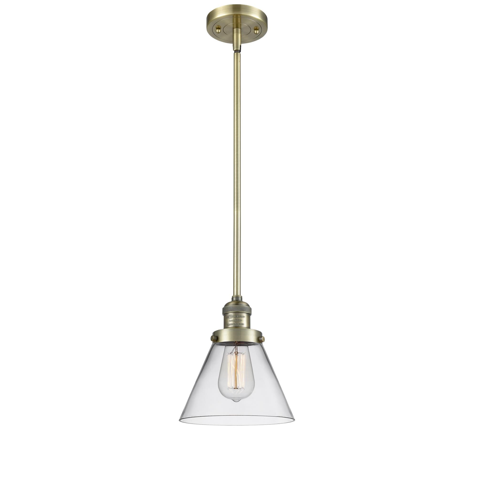Innovations Lighting Bruno Marashlian Large Cone 8 Inch Mini Pendant