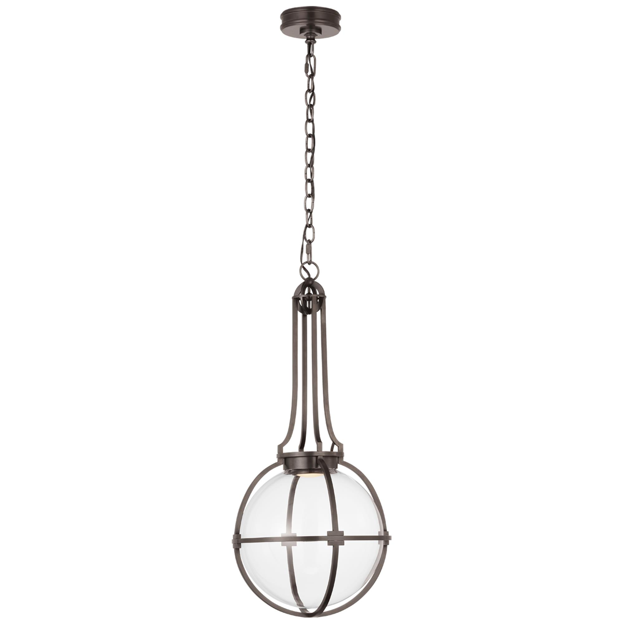 Shown in Bronze finish and Clear glass and Clear Glass shade
