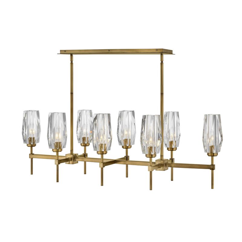 Ana Medium Linear Chandelier by Hinkley
