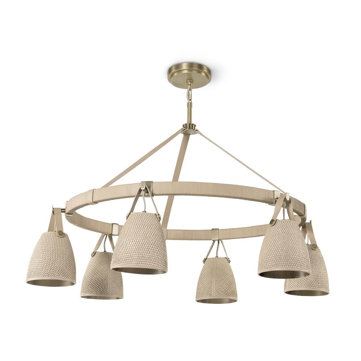 45 Inch Chandelier by Palecek