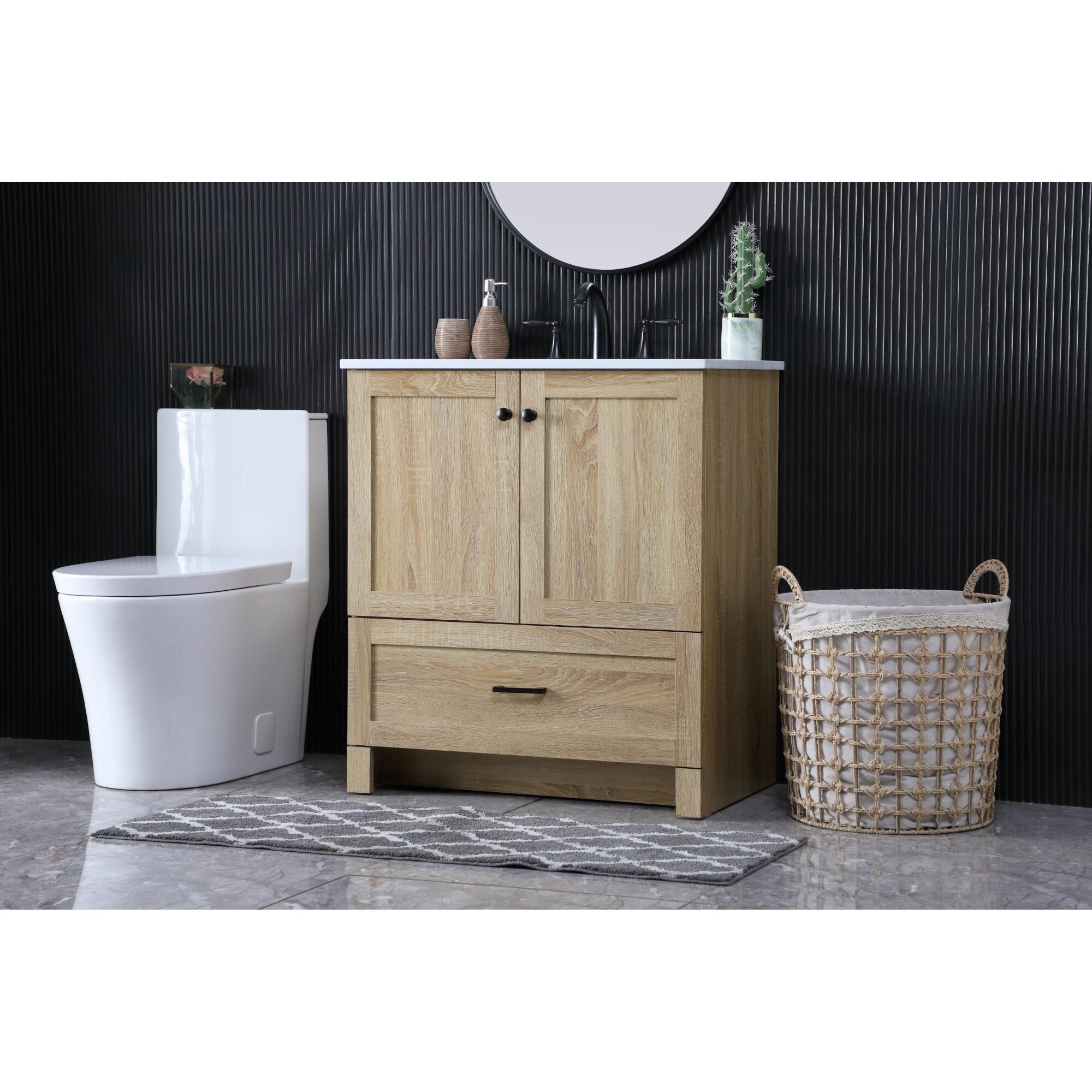 Soma 30 Inch Bath Vanity by Elegant Decor