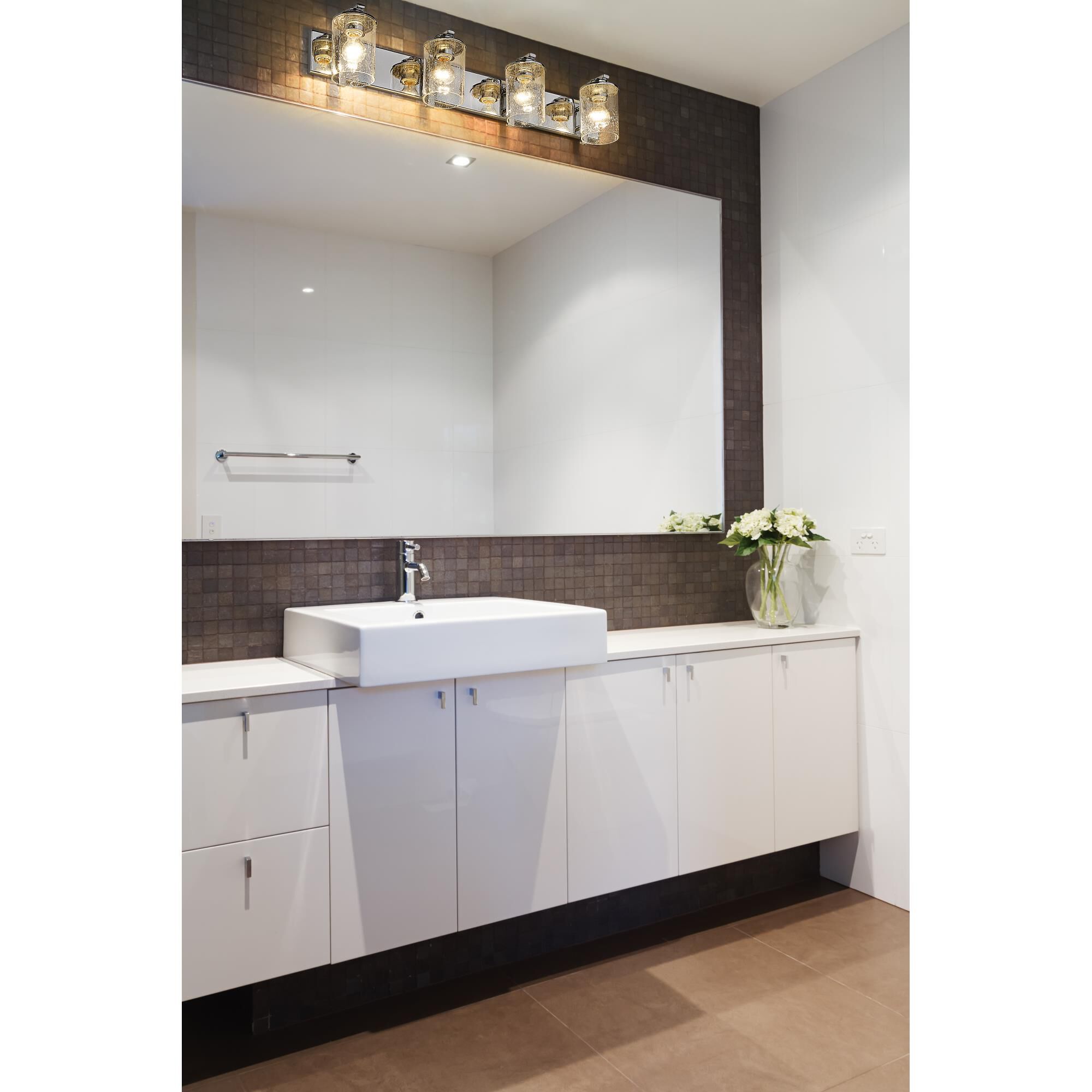 Shown in Chrome finish