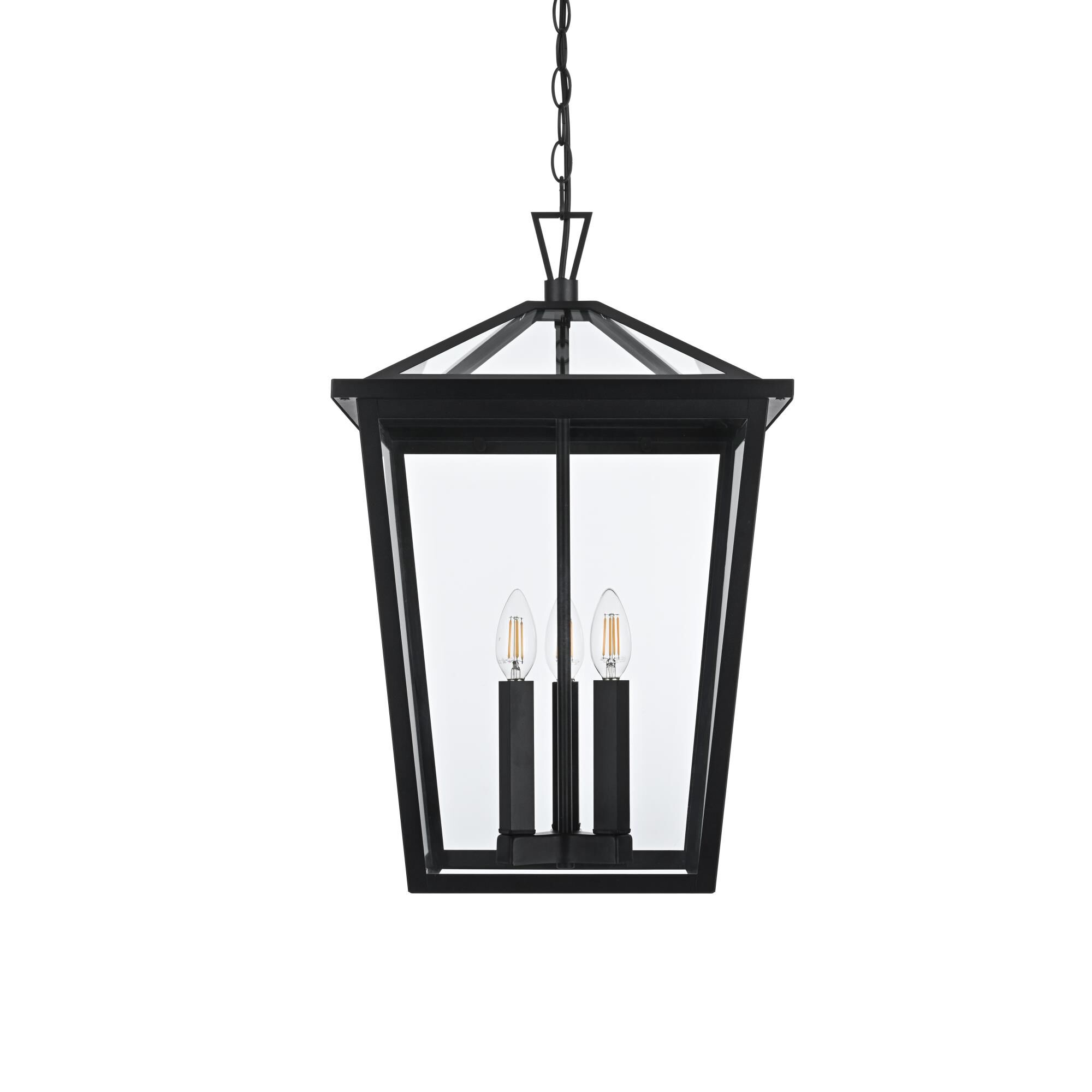 Oxford 14 Inch Outdoor Hanging Lantern by Elegant Lighting