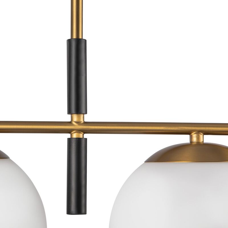 Zuri Small Linear Chandelier by Alora Mood