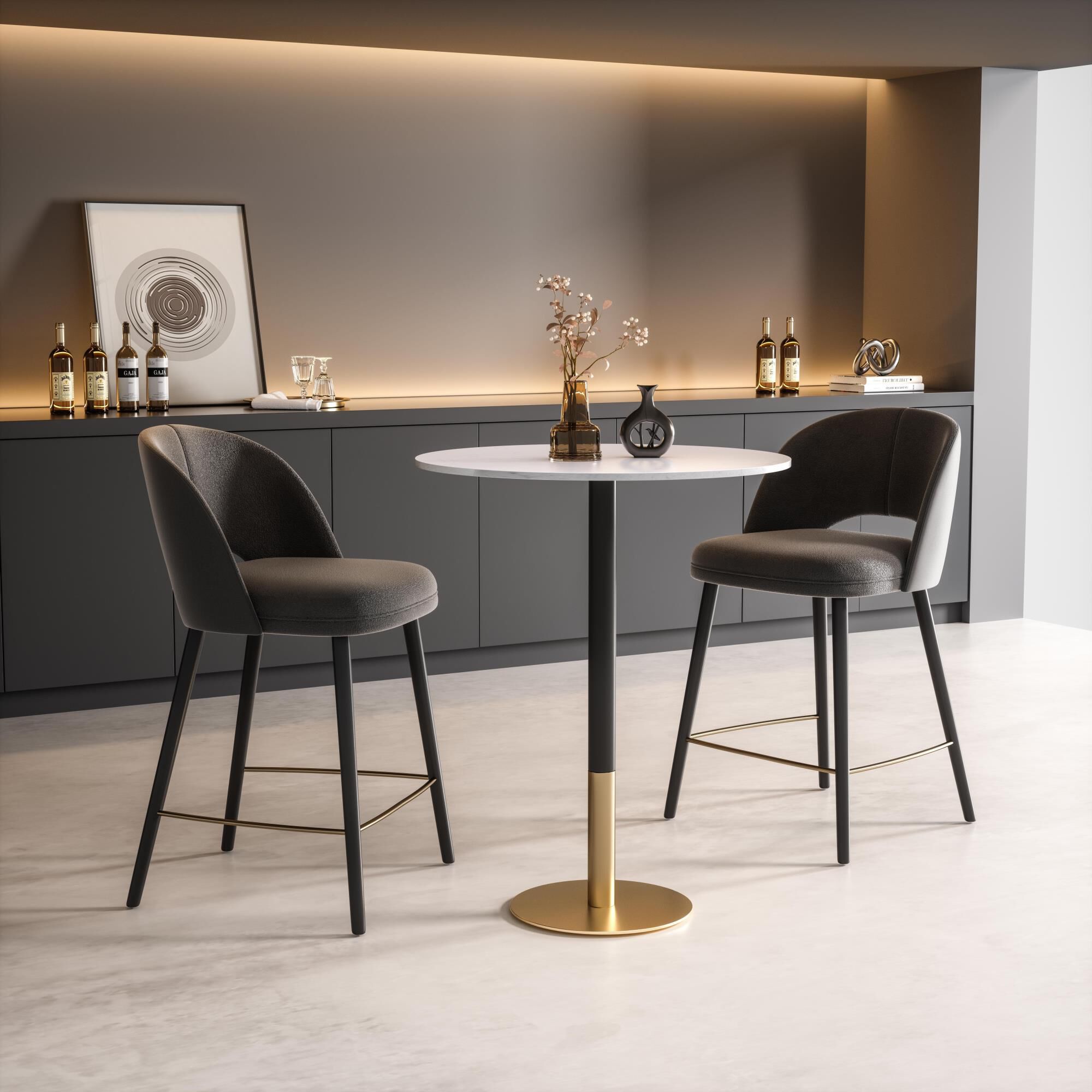 Ronan 32 Inch Accent Table by Elegant Dcor