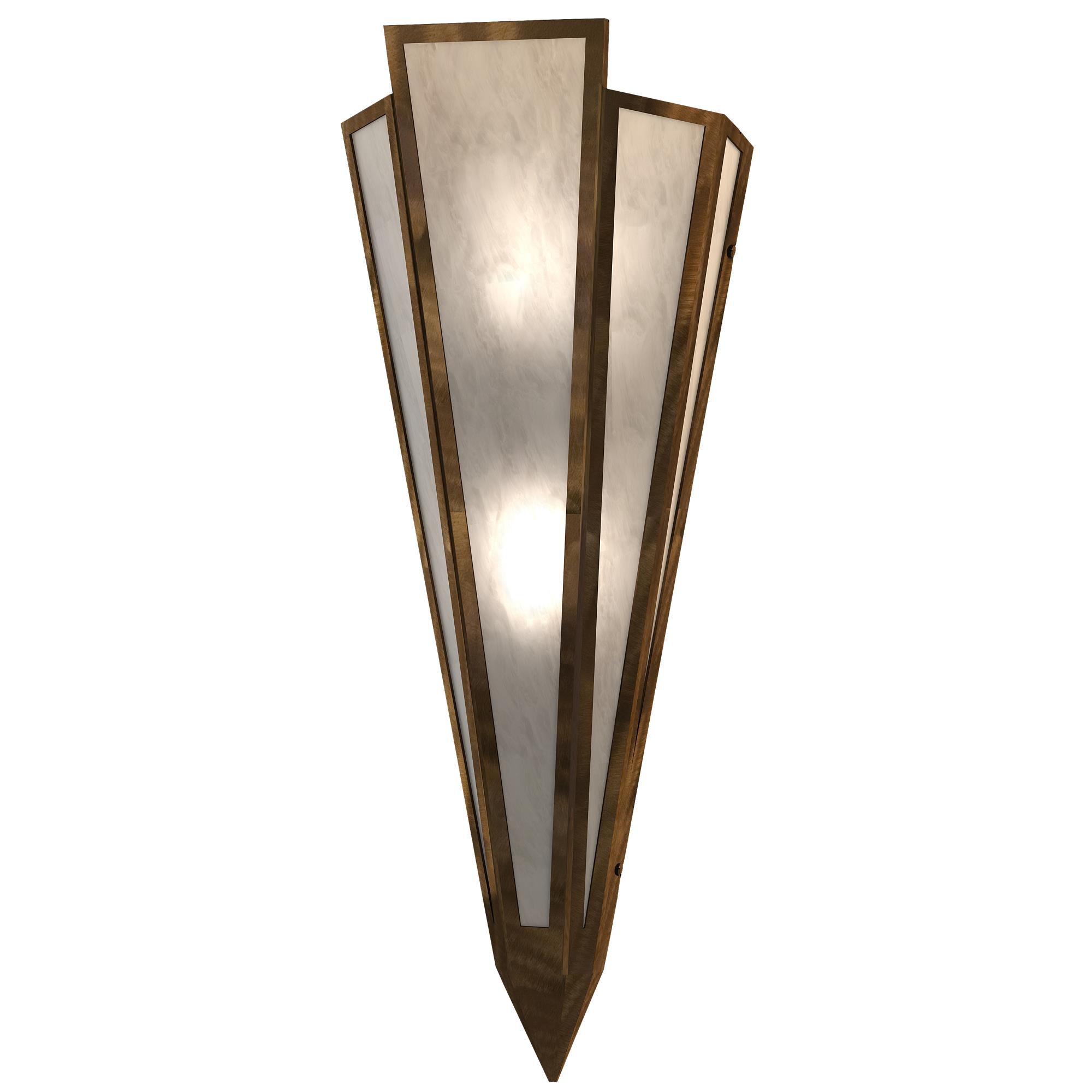 Brum 22 Inch Tall 2 Light Outdoor Wall Light by Meyda Lighting