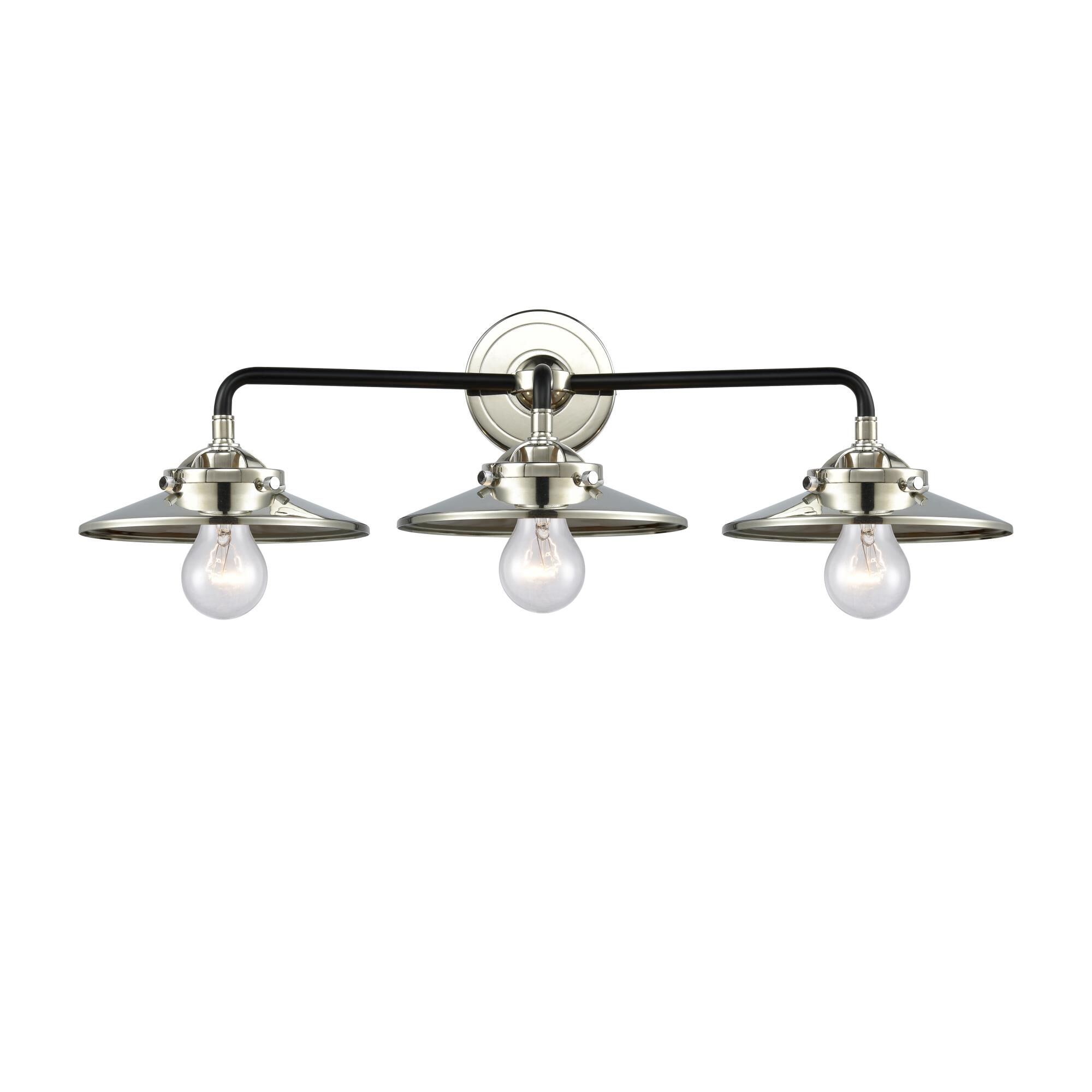 Bruno Marashlian Railroad 26 Inch 3 Light Bath Vanity Light by Innovations Lighting