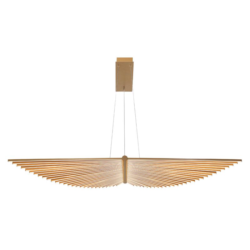 Seraph Large Linear Chandelier by Eurofase Lighting