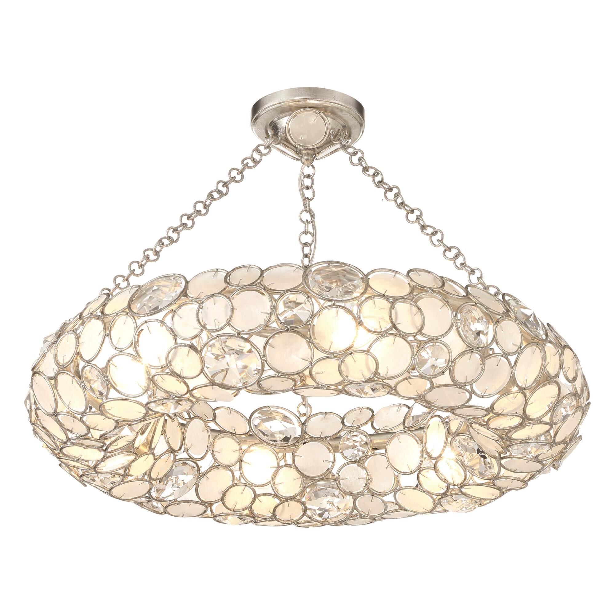 Palla Semi Flush Mount by Crystorama